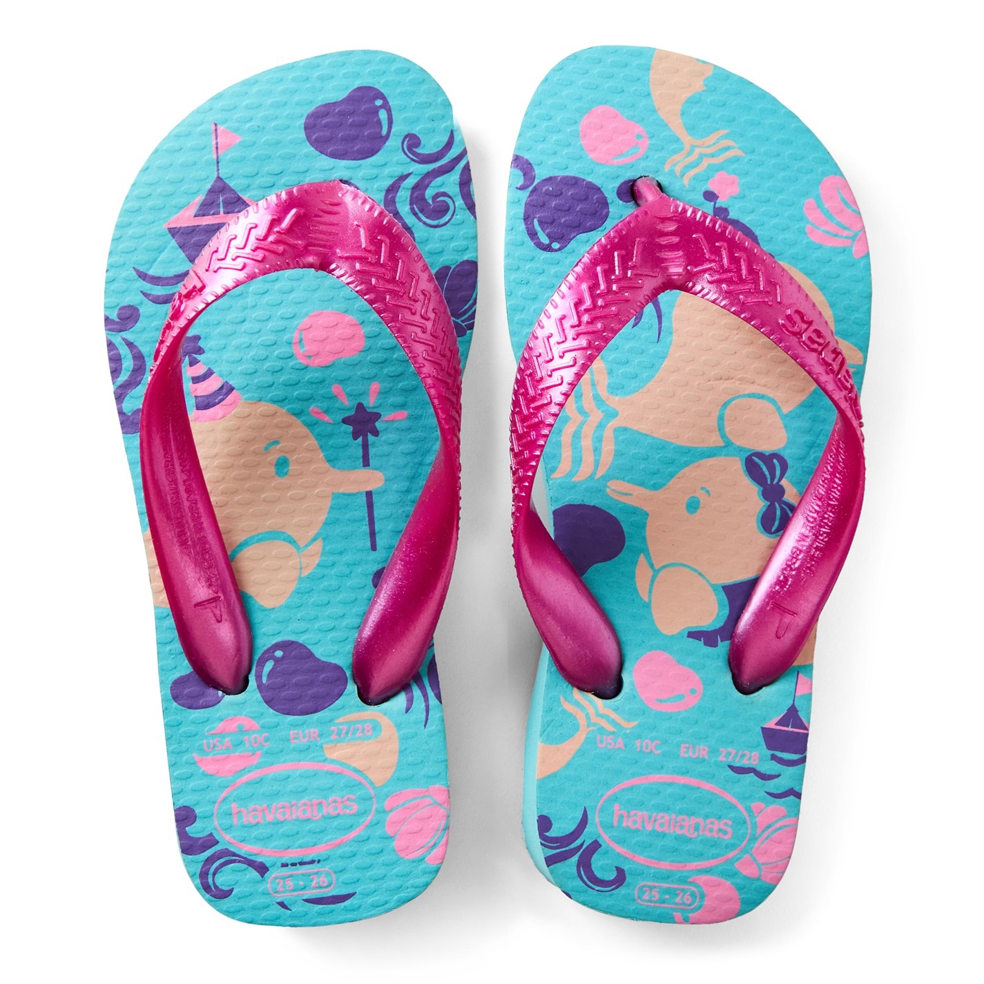 Havaianas Blue 1261772 Unisex Kids' Flip Flops - 4