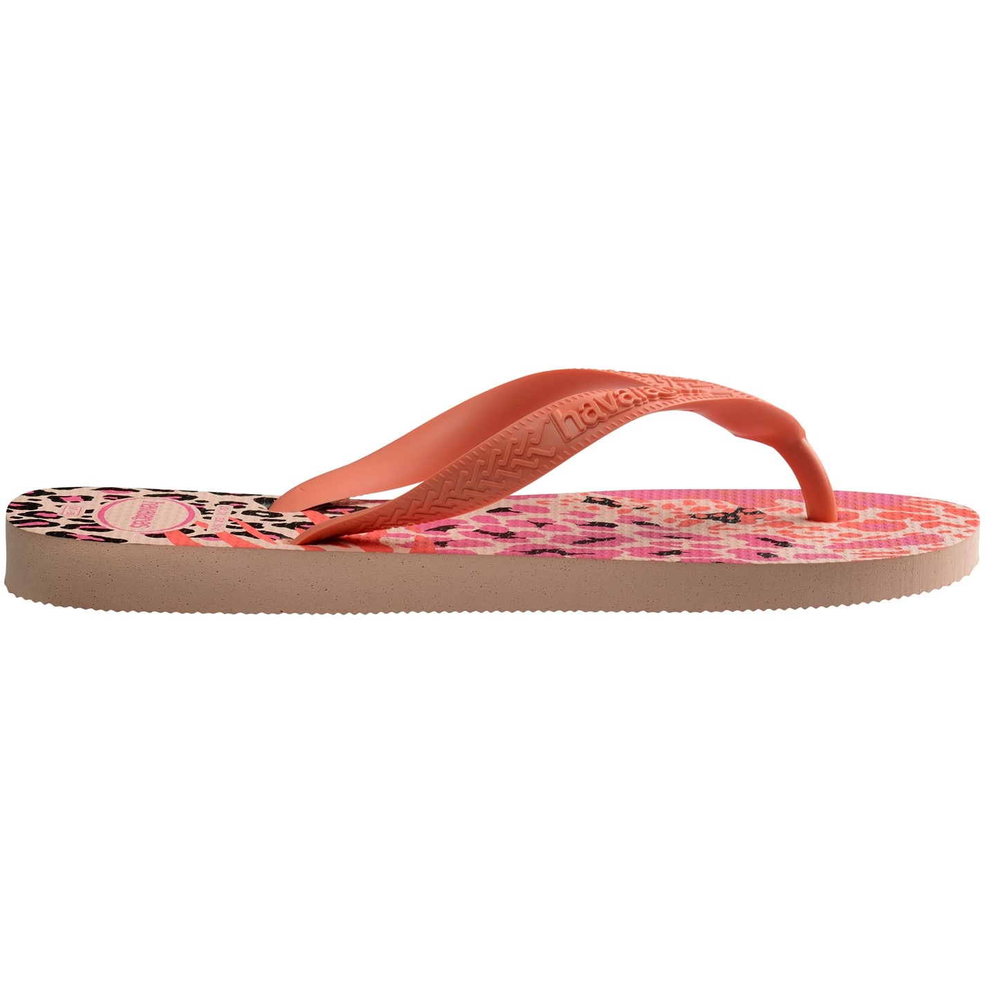 Havaianas Multi 2683553 Kids' Top Animals Grey Silver Flip Flops - 2