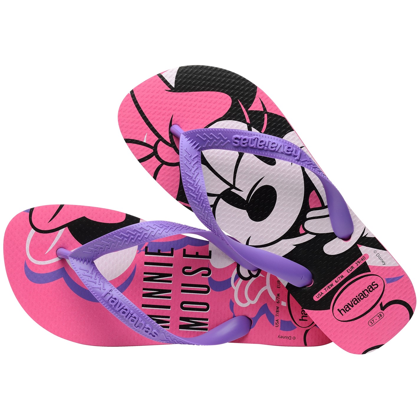 Havaianas Pink 2517680 Kids' Disney Flip Flops - 3