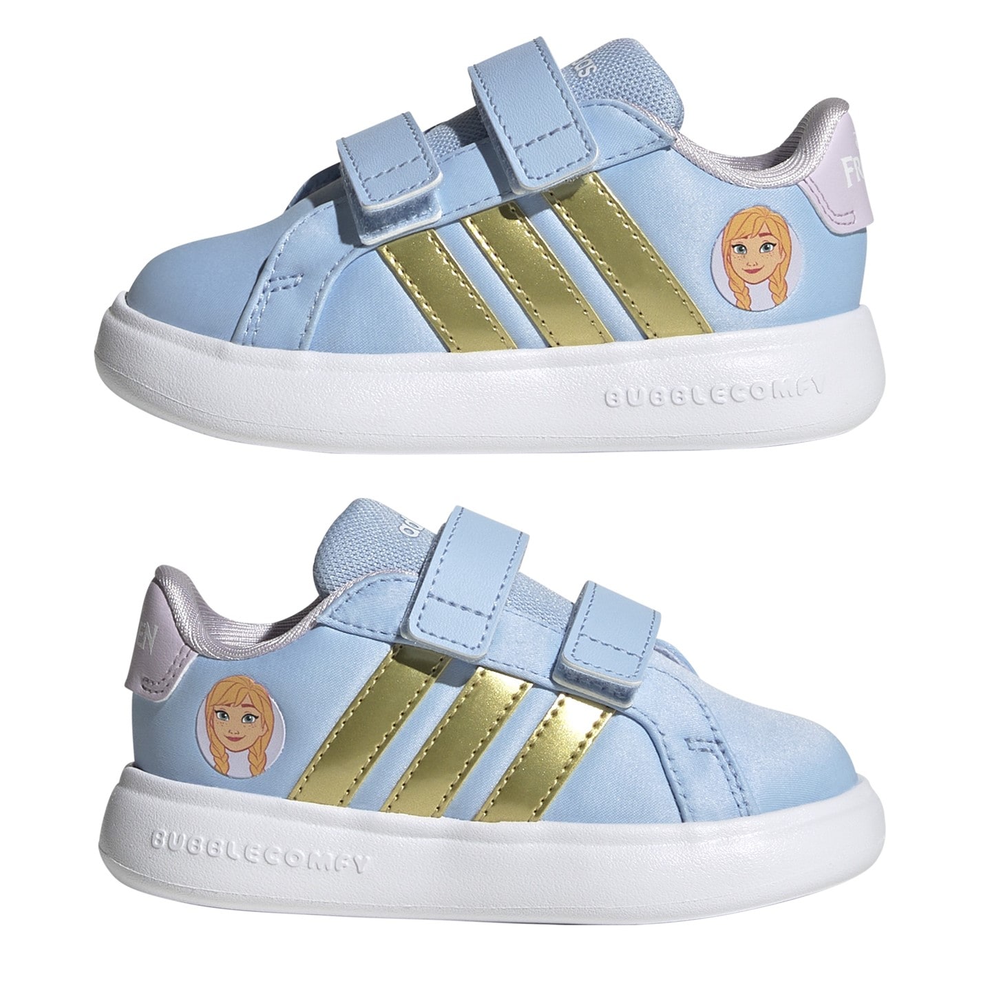 Tenisky adidas Blue 7404741 Kids' Grand C Anna Low-Top Trainers - 9