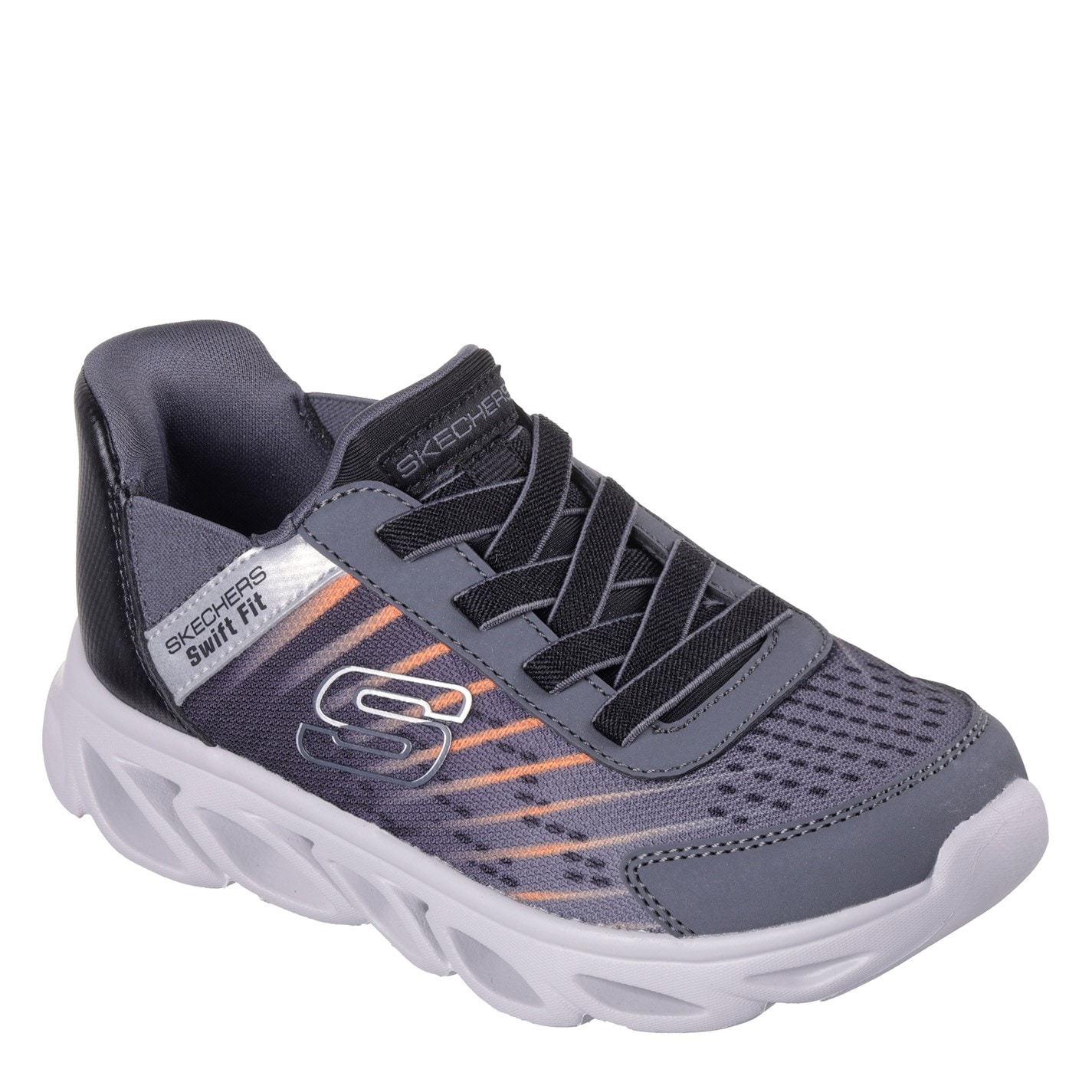 Tenisky Skechers Black 2732784 Unisex Kids Flex Glide Slip On Runners - 1