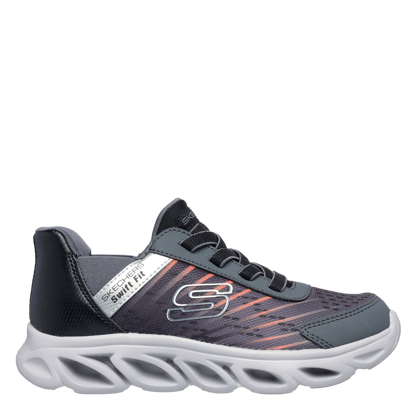 Tenisky Skechers Black 2732784 Unisex Kids Flex Glide Slip On Runners - 2