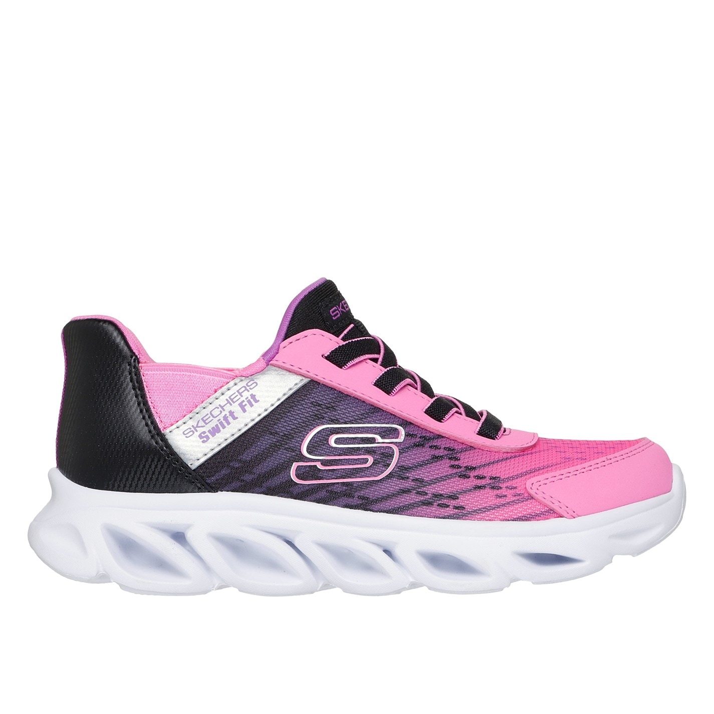 Tenisky Skechers Black 3615358 Unisex Kids Flex Glide Slip On Runners - 2