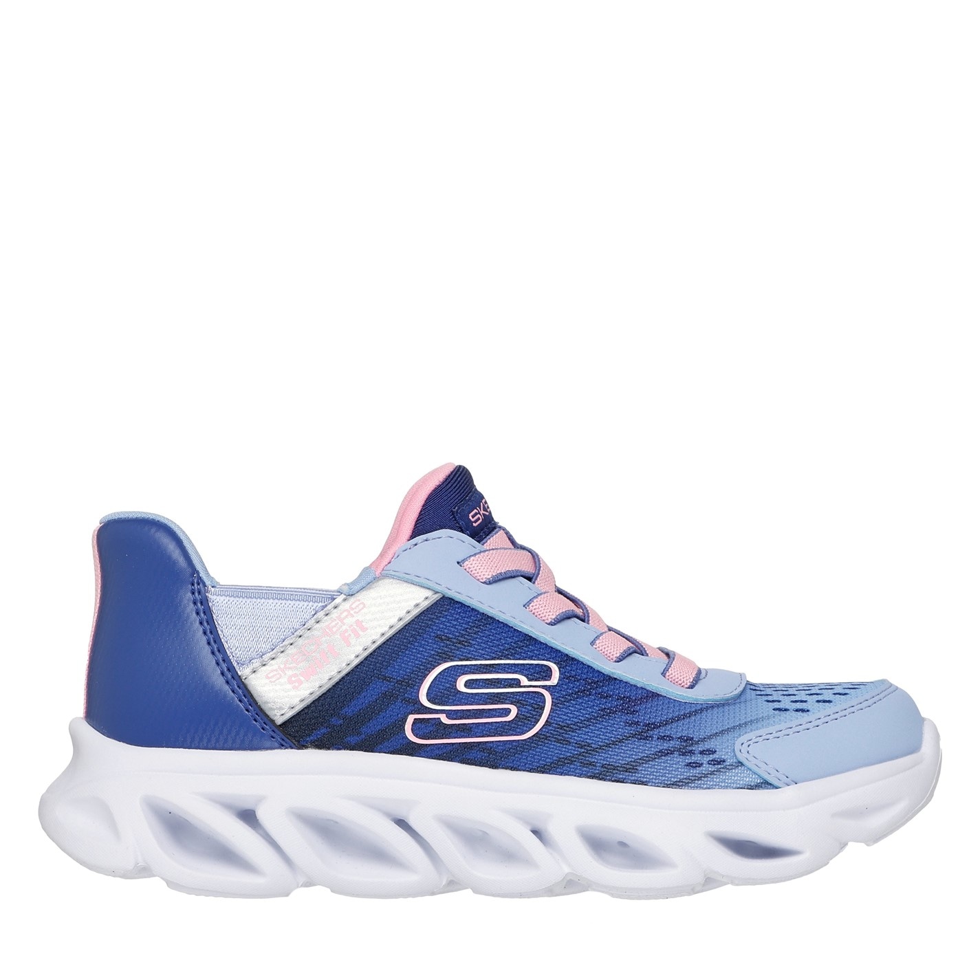 Tenisky Skechers Navy 5395390 Unisex Kids Flex Glide Slip On Runners - 2