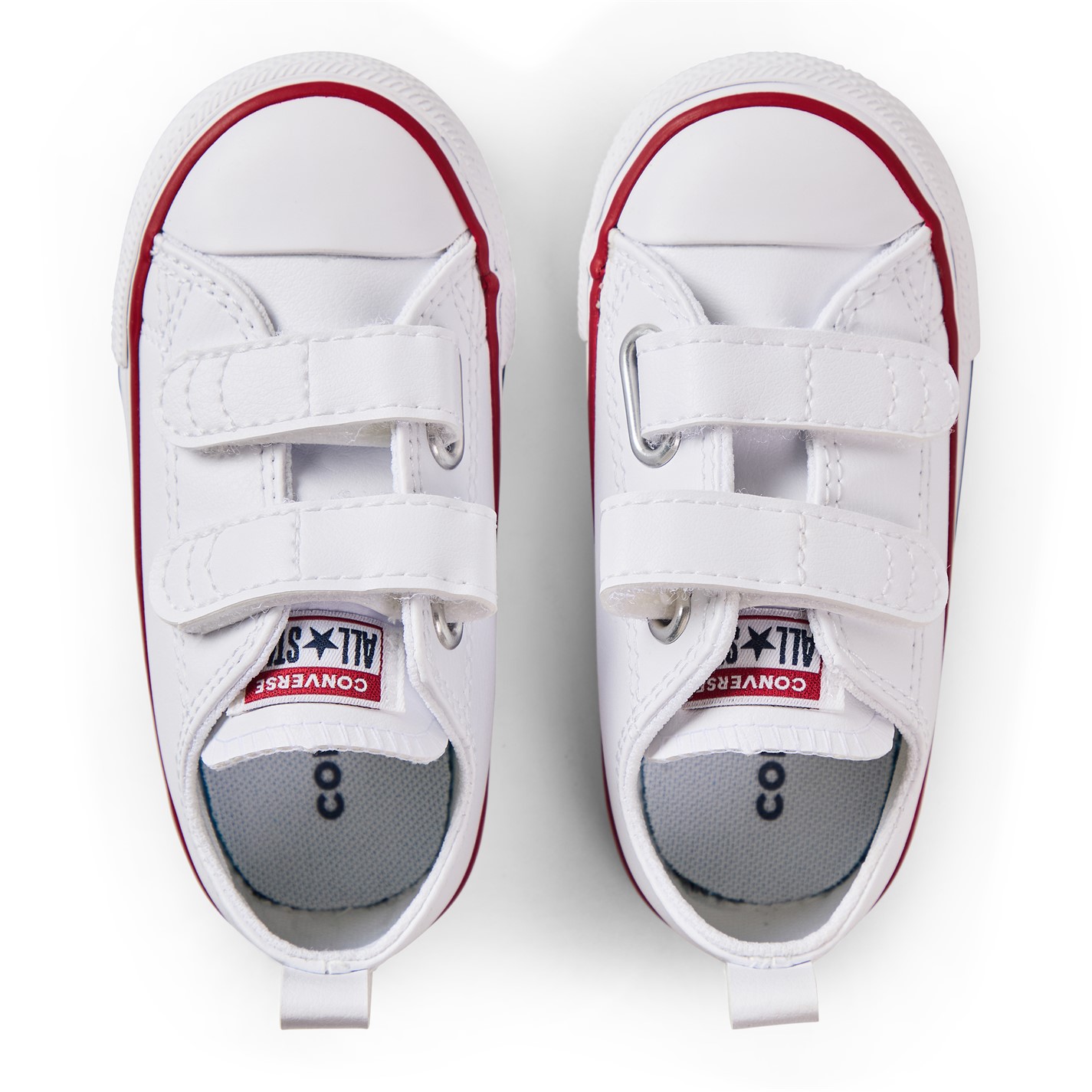 Detské tenisky Converse 100-White 7188846 Unisex Kids' Chuck Taylor All Star 2V Low-Top Trainers - 4