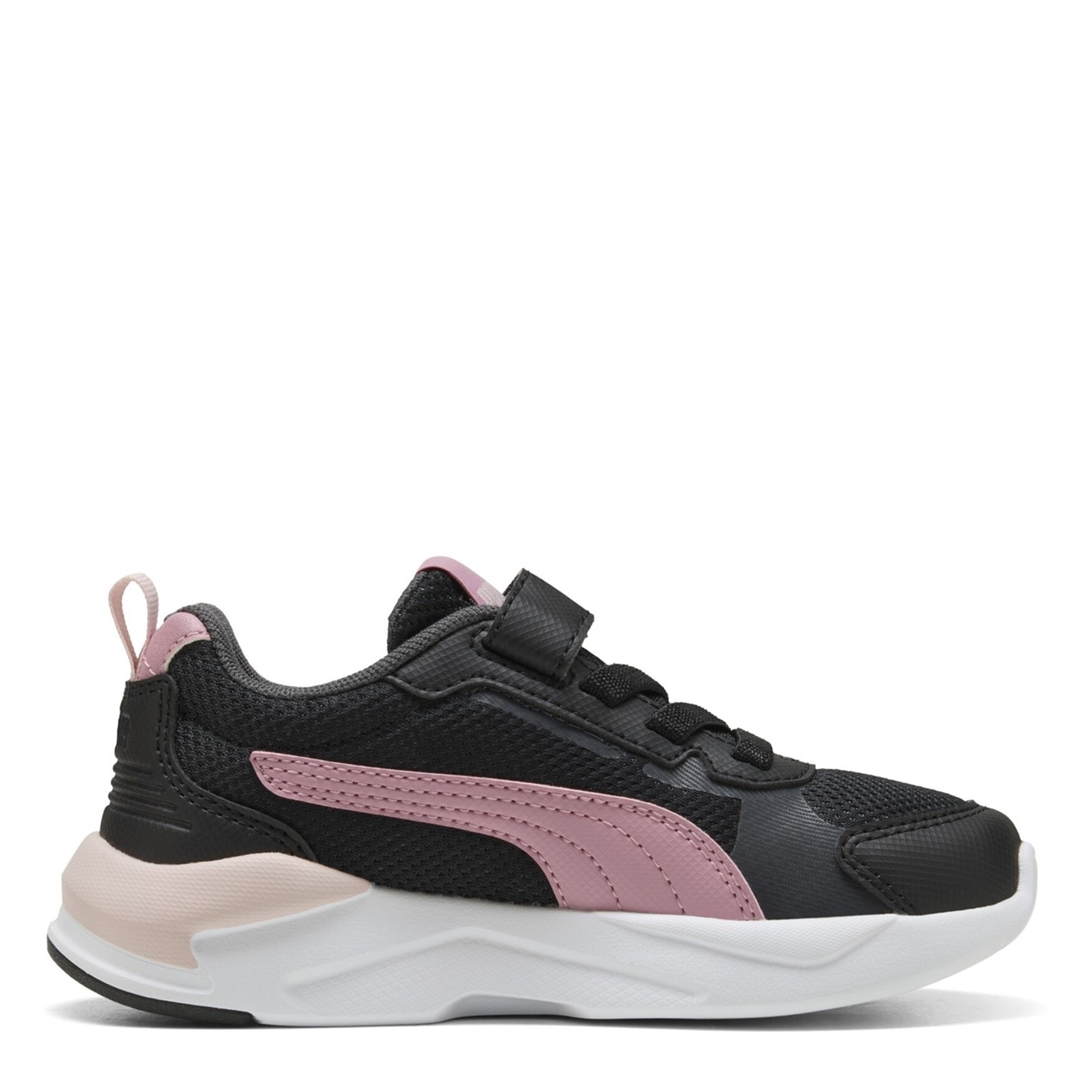 Tenisky Puma BlkPsdPnkDGry 1794725 Unisex Kids' X-Ray 3 Lt Ac+ Low-Top Trainers - 4