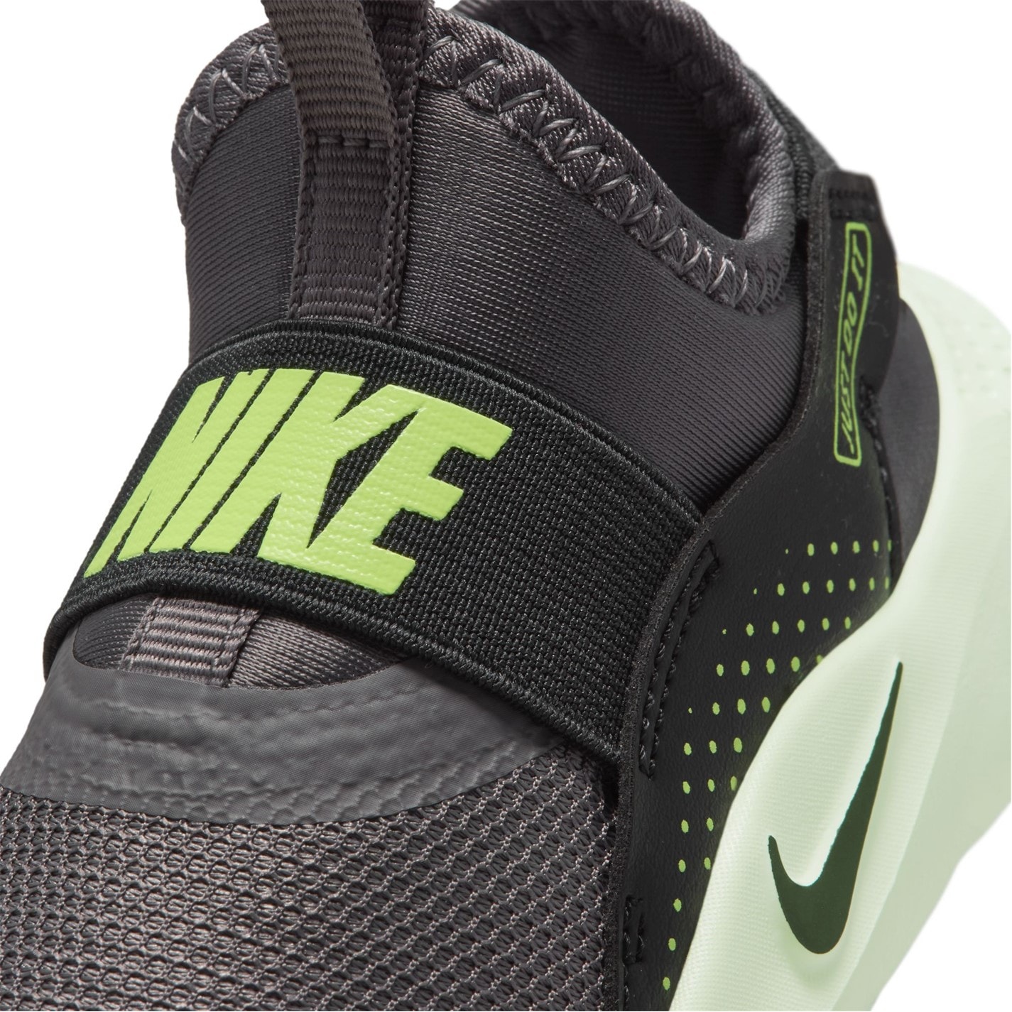 Tenisky Nike Grey 714957 Flex Runner 4 Slip On Sneakers Infants - 7