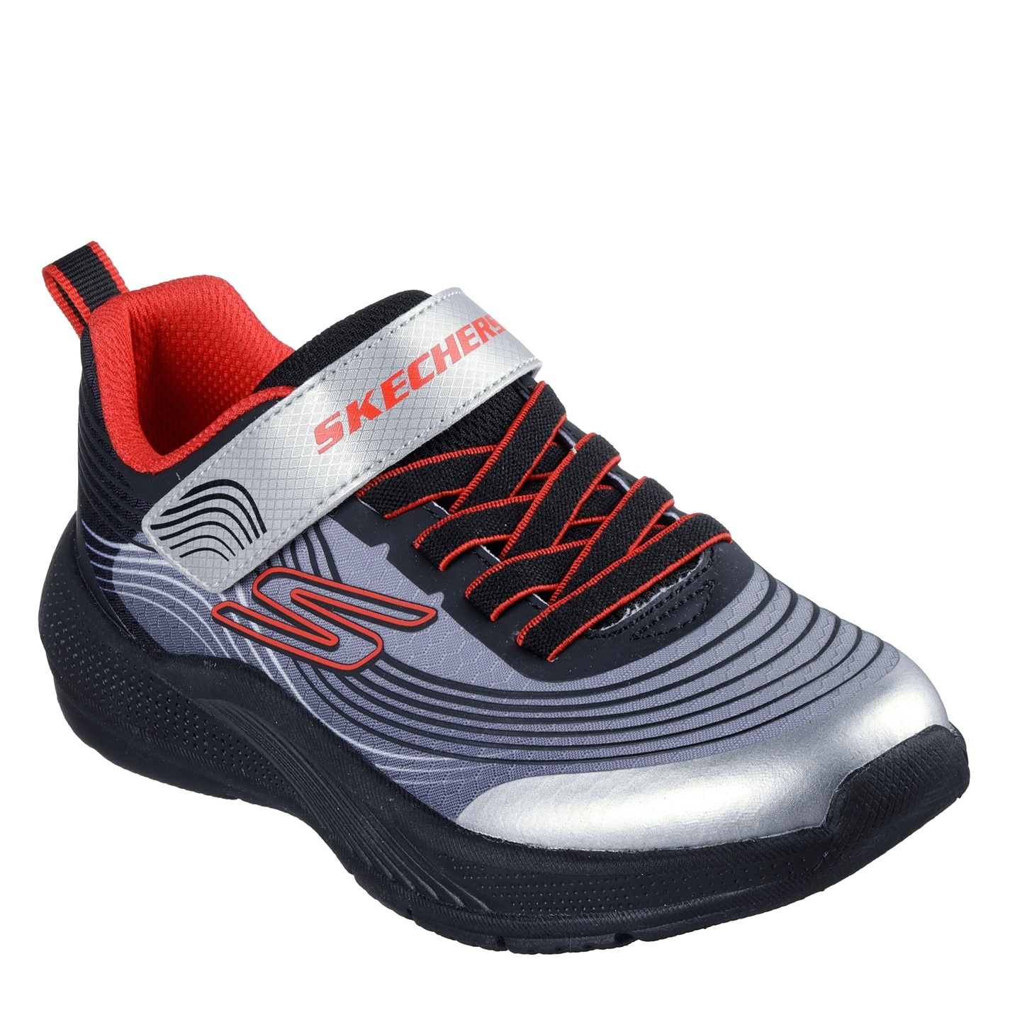 Tenisky Skechers Sliver 6696939 Kids' Lightweight Gore and Strap Runners - 1
