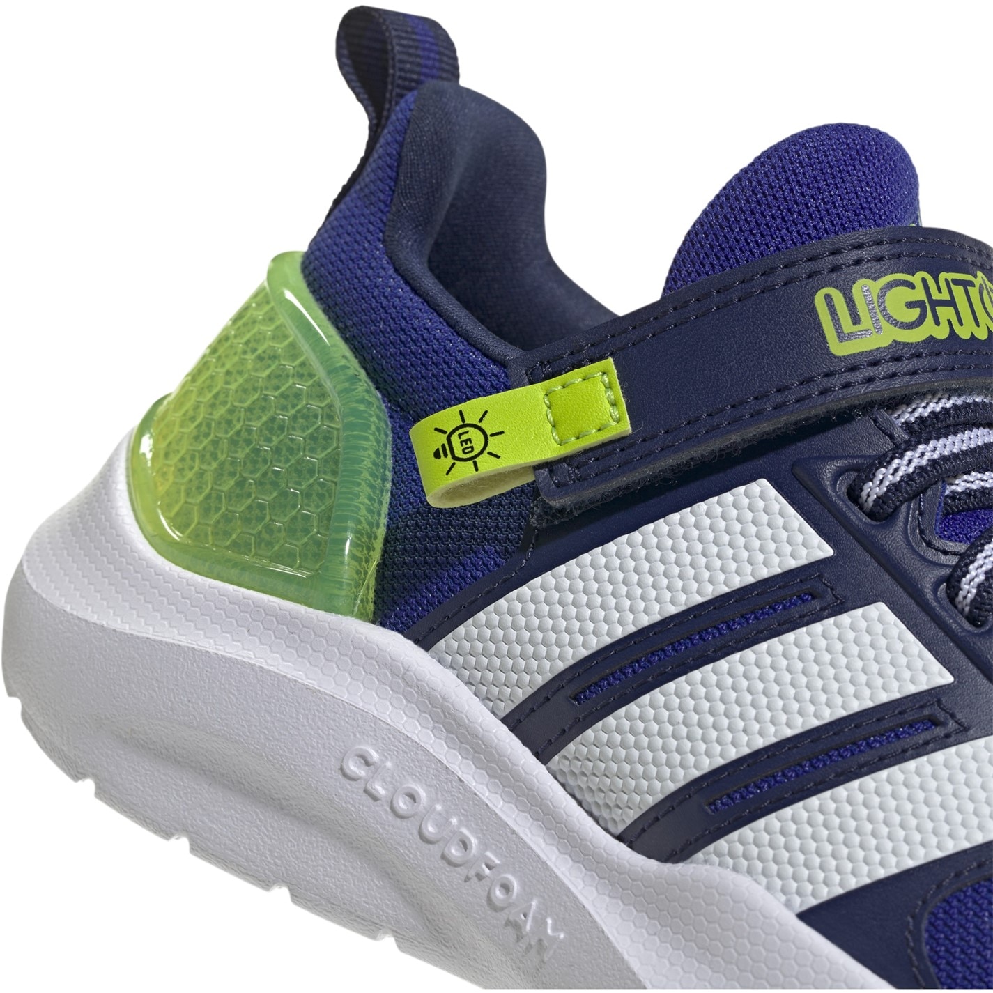 Tenisky adidas Lucid Blue 8495515 adidas Lightorama Light Up Shoes Childrens - 8