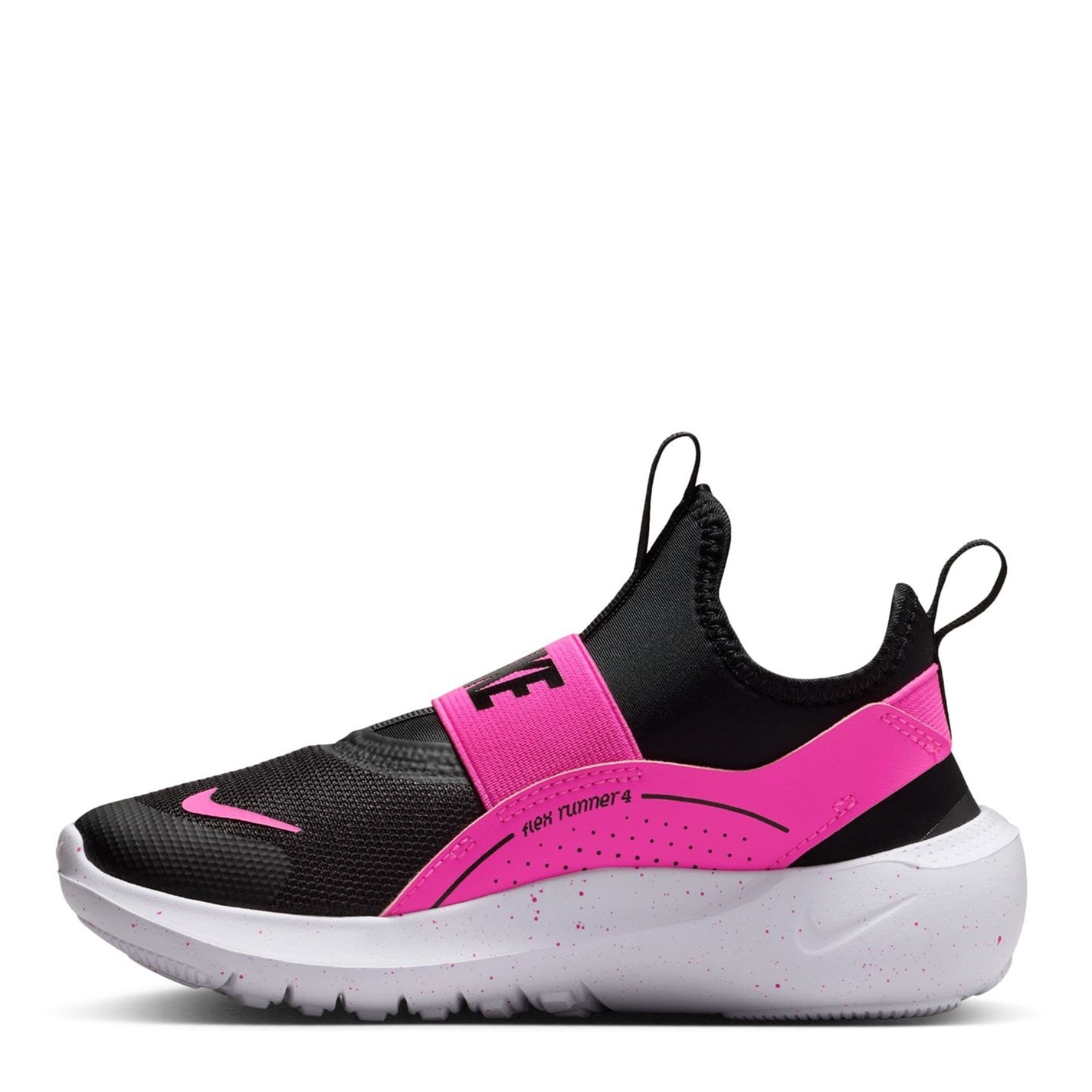 Tenisky Nike Black 9127539 Flex Runner 4 Slip On Sneakers Childrens - 2