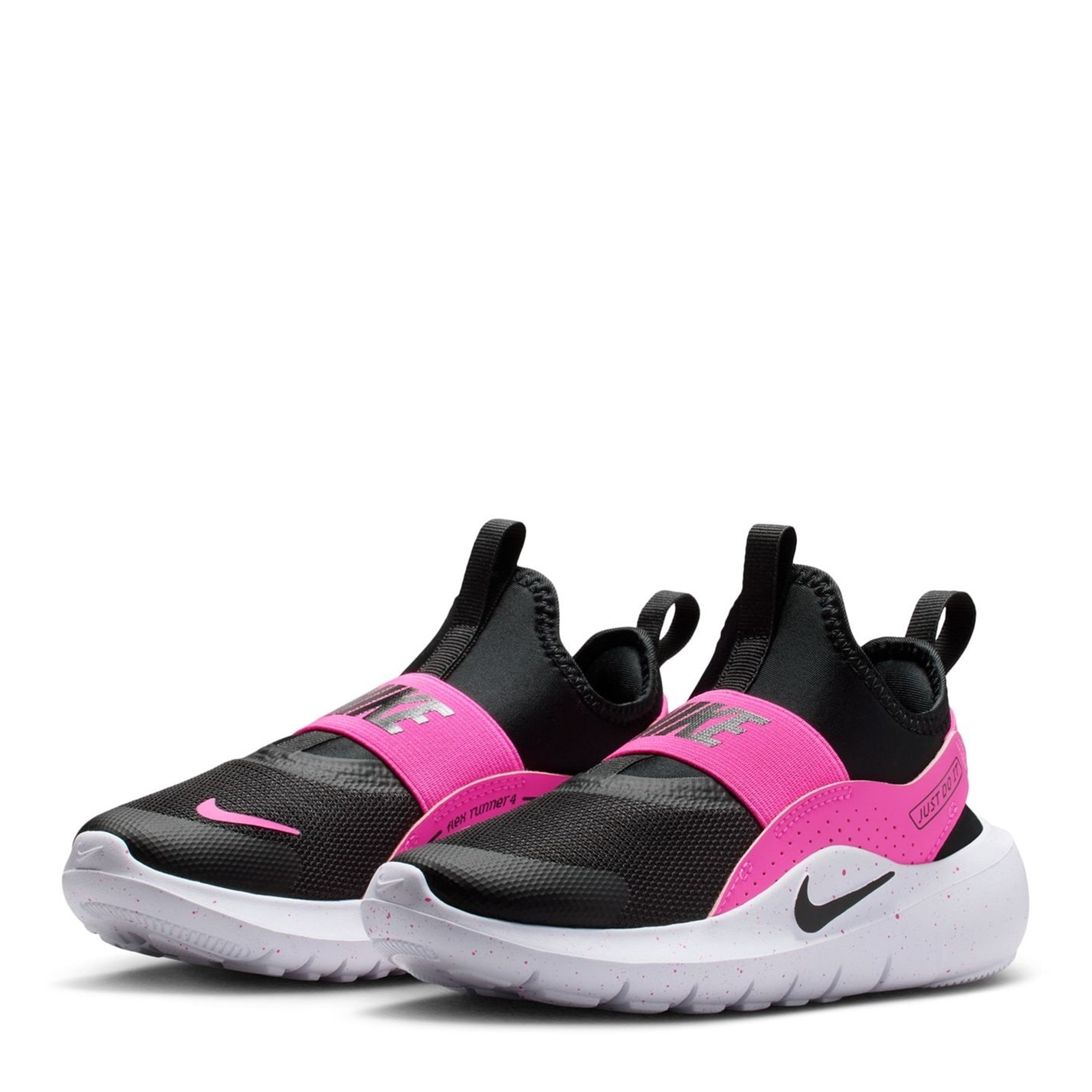 Tenisky Nike Black 9127539 Flex Runner 4 Slip On Sneakers Childrens - 3