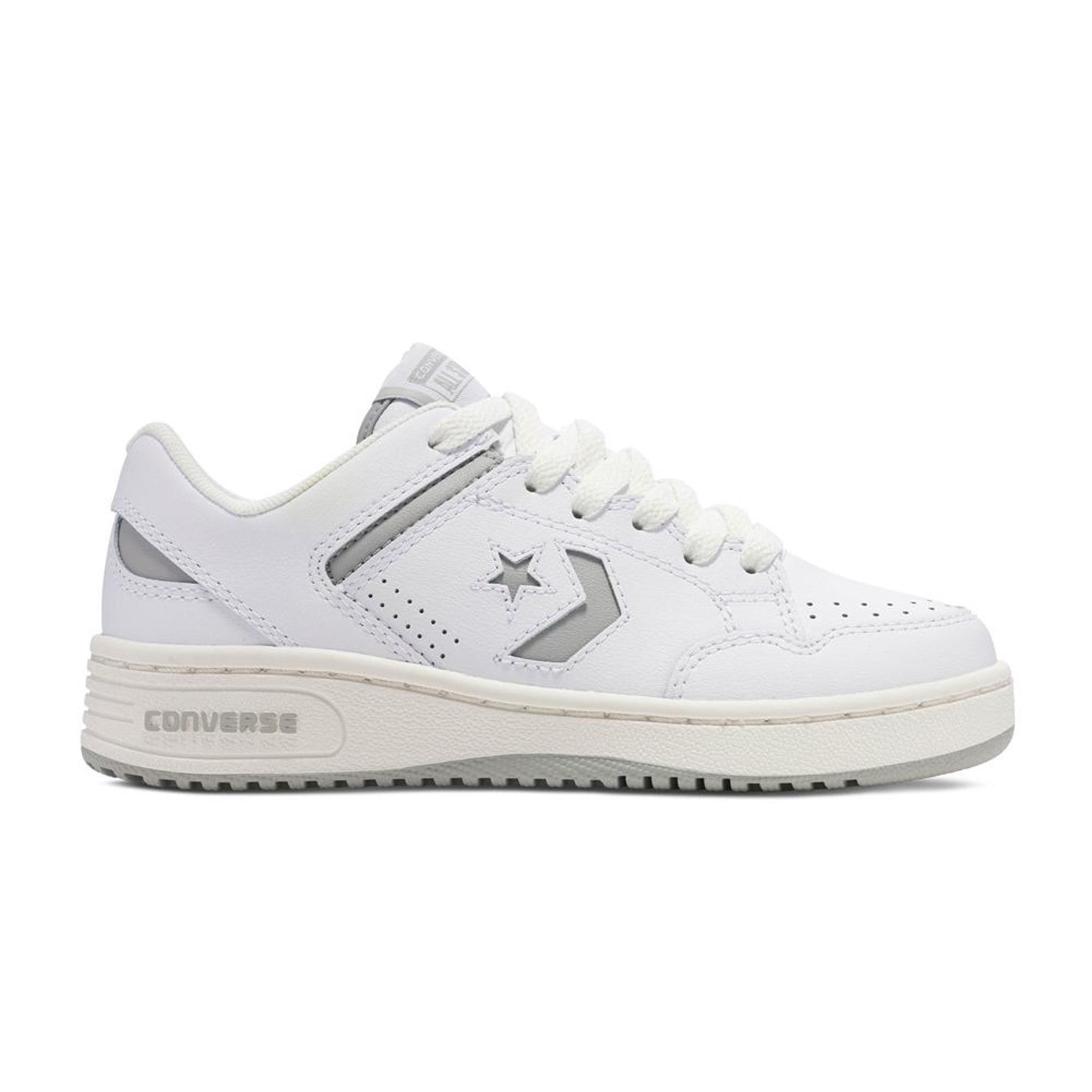 Detské tenisky Converse 119-White 1132179 Kids' Weapon Leather Low-Top Trainers - 1