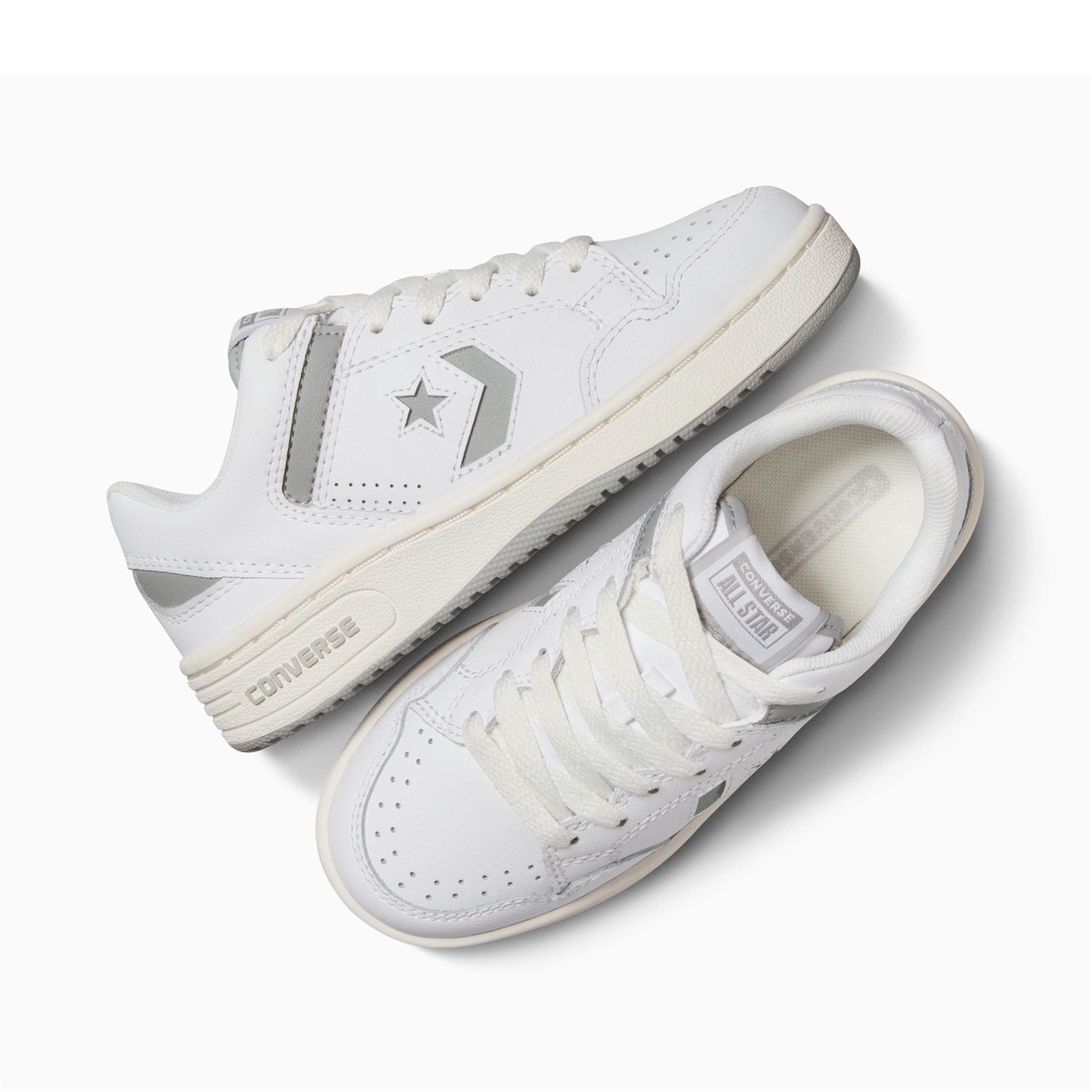 Detské tenisky Converse 119-White 1132179 Kids' Weapon Leather Low-Top Trainers - 4