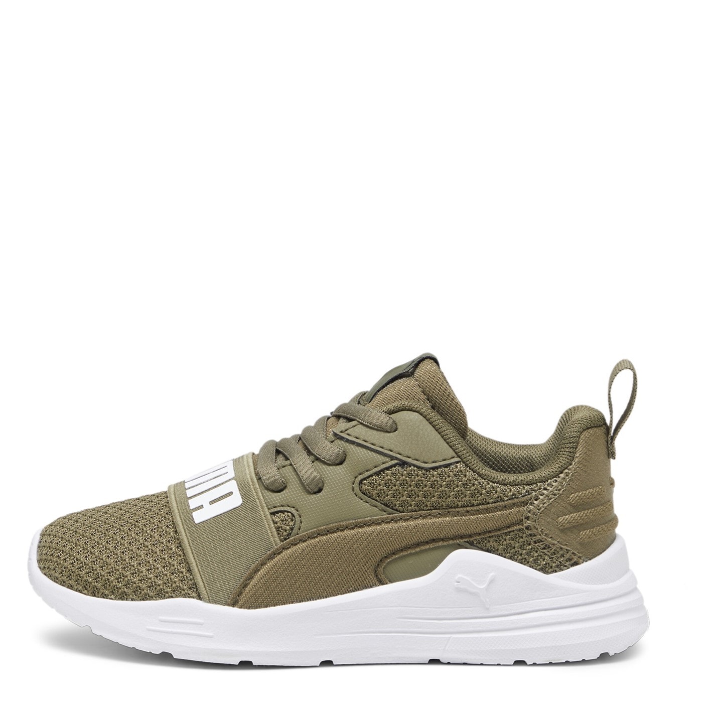 Tenisky Puma Burnt Olive 2939641 Kids' Wired Run Pure Runner - 2