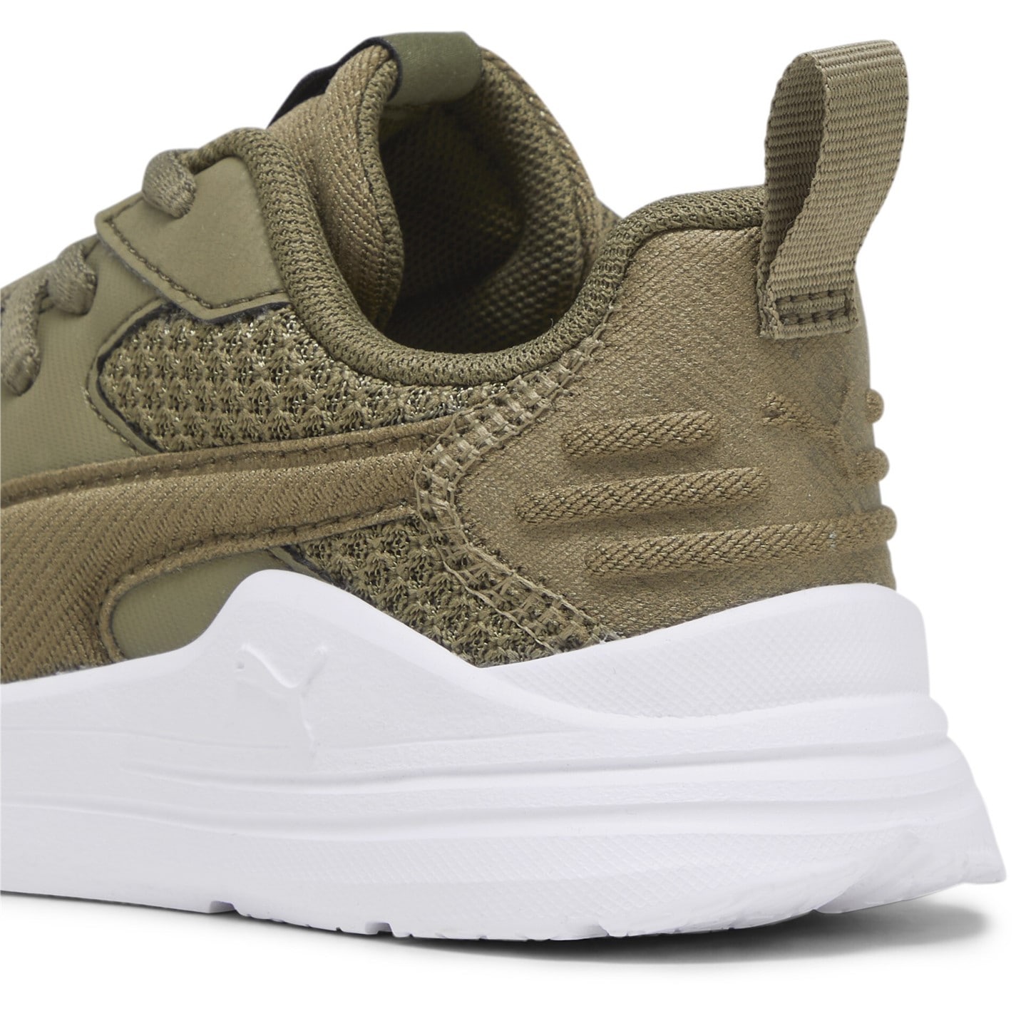 Tenisky Puma Burnt Olive 2939641 Kids' Wired Run Pure Runner - 5