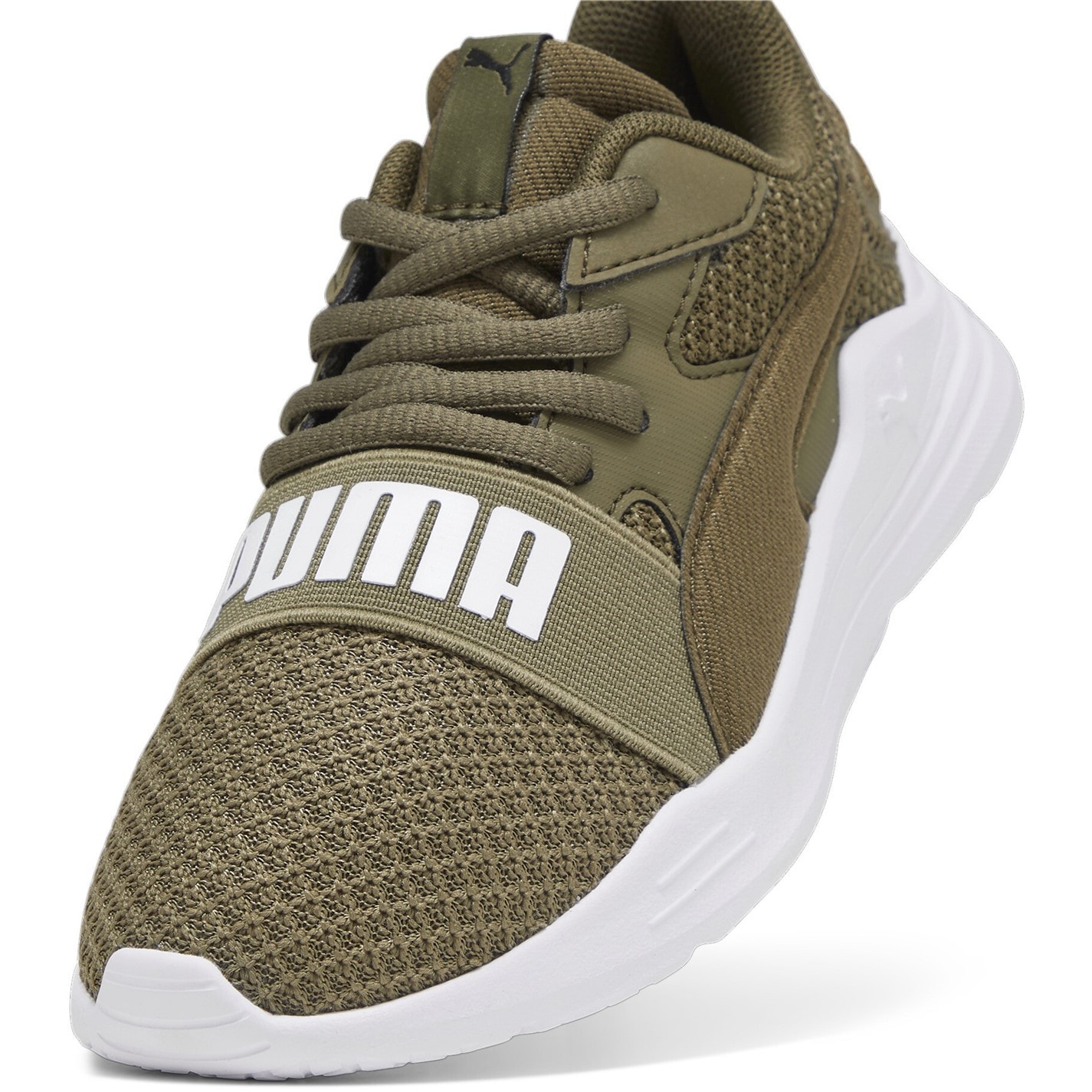 Tenisky Puma Burnt Olive 2939641 Kids' Wired Run Pure Runner - 6