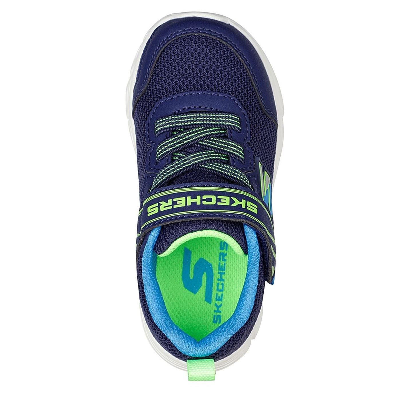 Tenisky Skechers Navy 1213915 Comfy Flex Infant Boys Trainers - 5