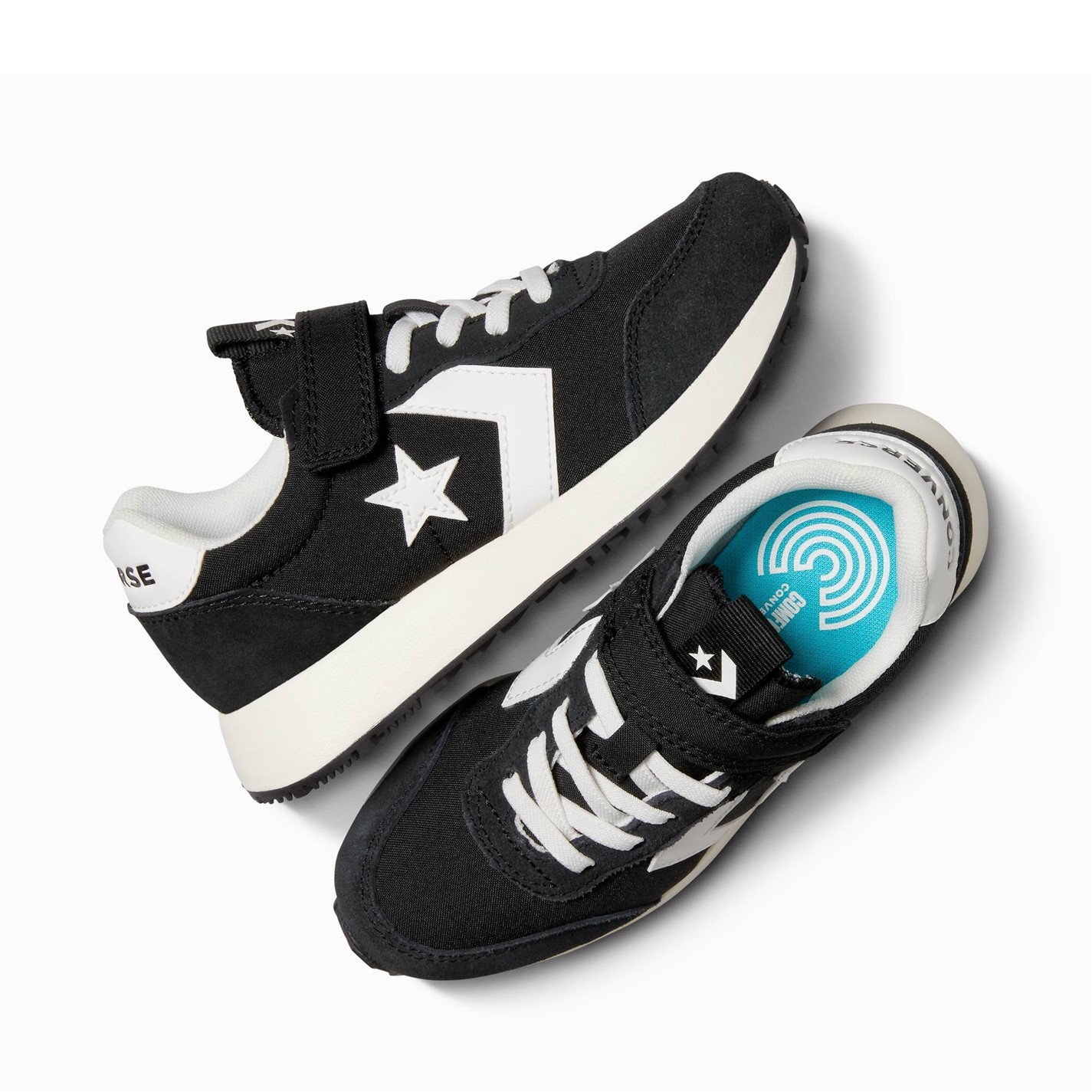 Detské tenisky Converse 001-Black 4553218 Unisex Kids' Omega Trainer Low-Top Trainers - 4