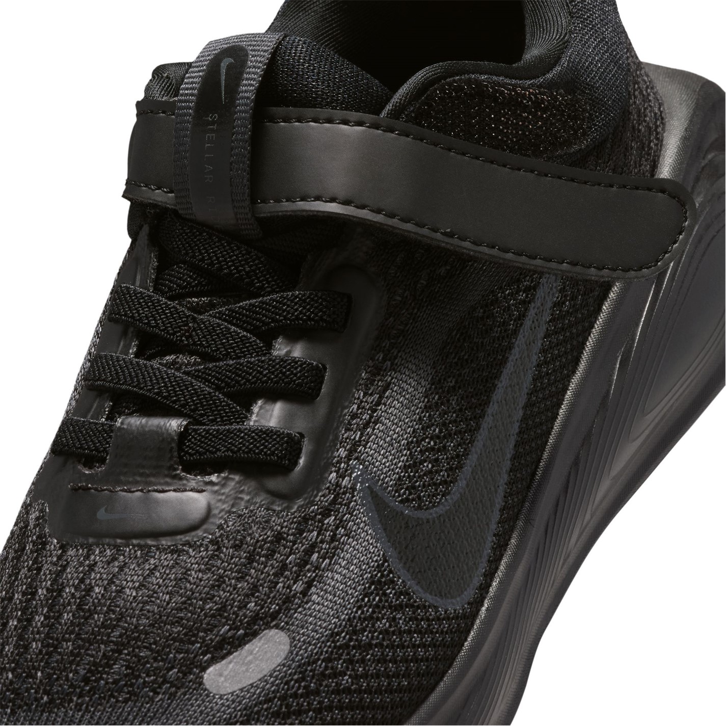 Tenisky Nike Triple Black 639188 Stellar Ride Runner Childrens - 7