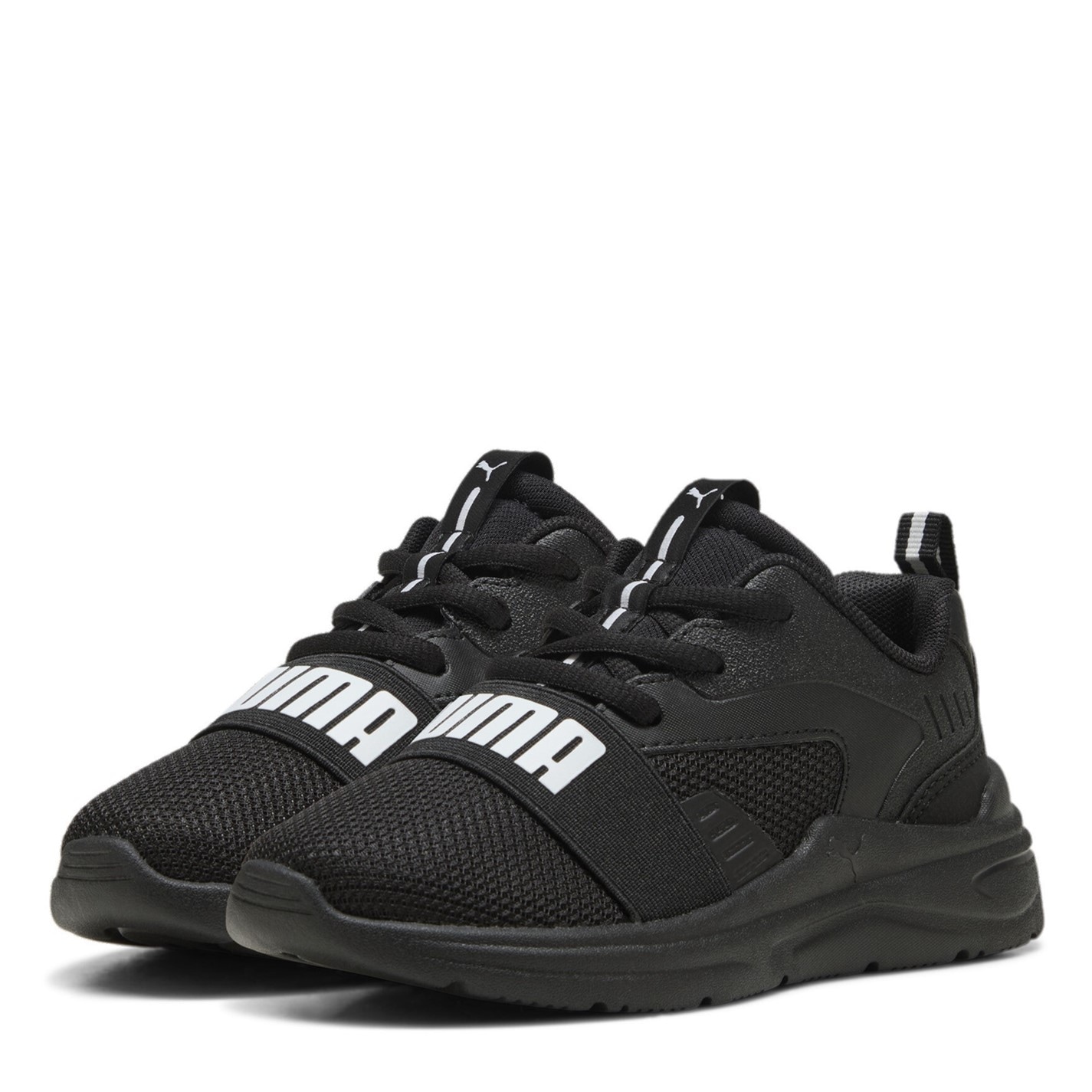Tenisky Puma Triple Black 4429562 Kids' Wired SoftRide Runners - 1