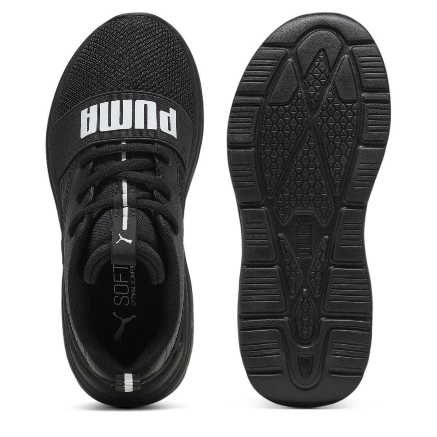 Tenisky Puma Triple Black 4429562 Kids' Wired SoftRide Runners - 3