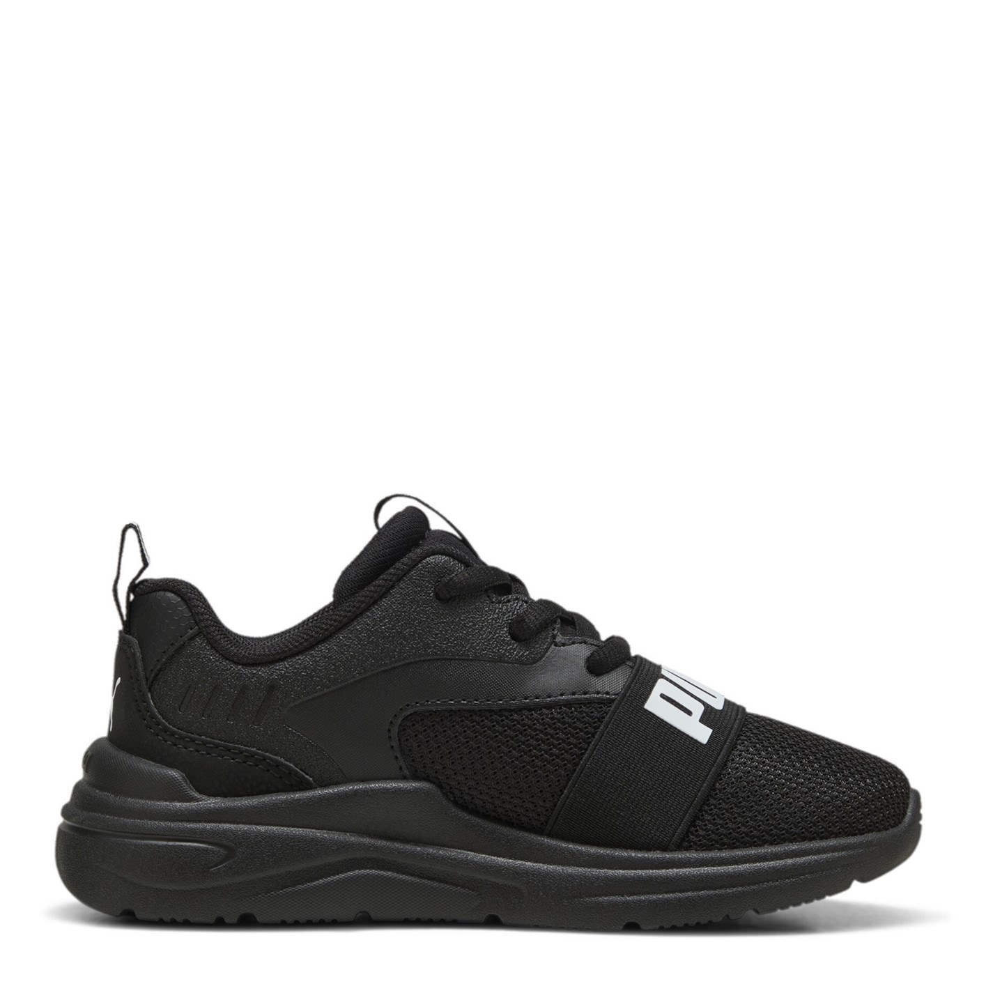 Tenisky Puma Triple Black 4429562 Kids' Wired SoftRide Runners - 4