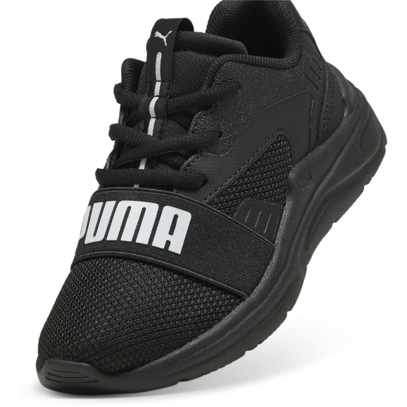 Tenisky Puma Triple Black 4429562 Kids' Wired SoftRide Runners - 6