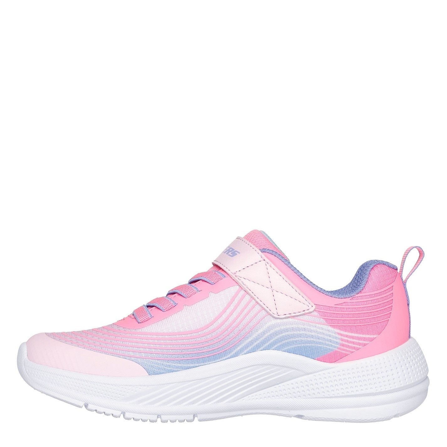 Tenisky Skechers Pink 1827926 Kids' Gore And Strap Ombre Sparkle Mesh Microspec Runners - 2