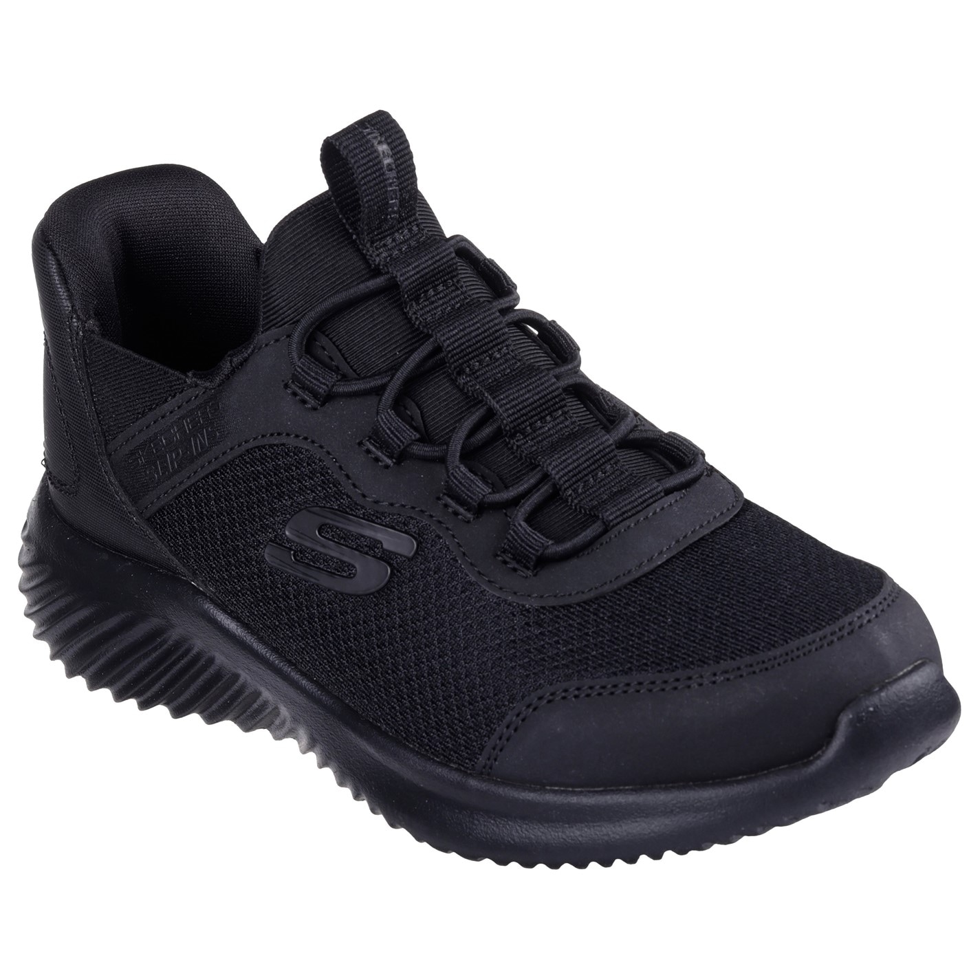 Tenisky Skechers Triple Black 5587536 Kids' Bounder Slip On Runners - 3