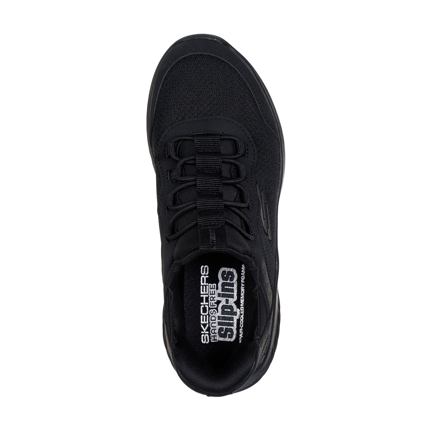 Tenisky Skechers Triple Black 5587536 Kids' Bounder Slip On Runners - 5