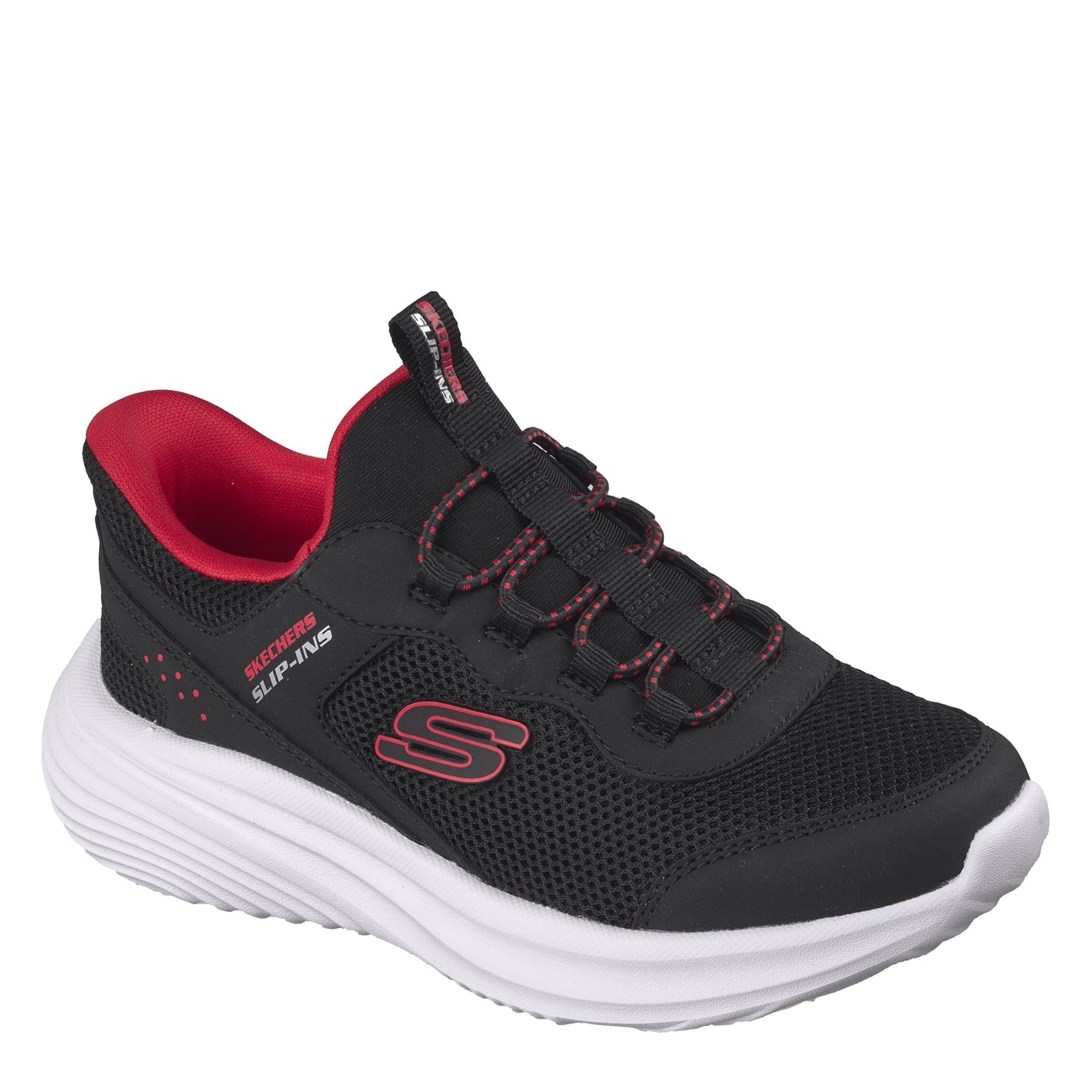 Tenisky Skechers Black 4942872 Kids' Bounder Slip On Runners - 3