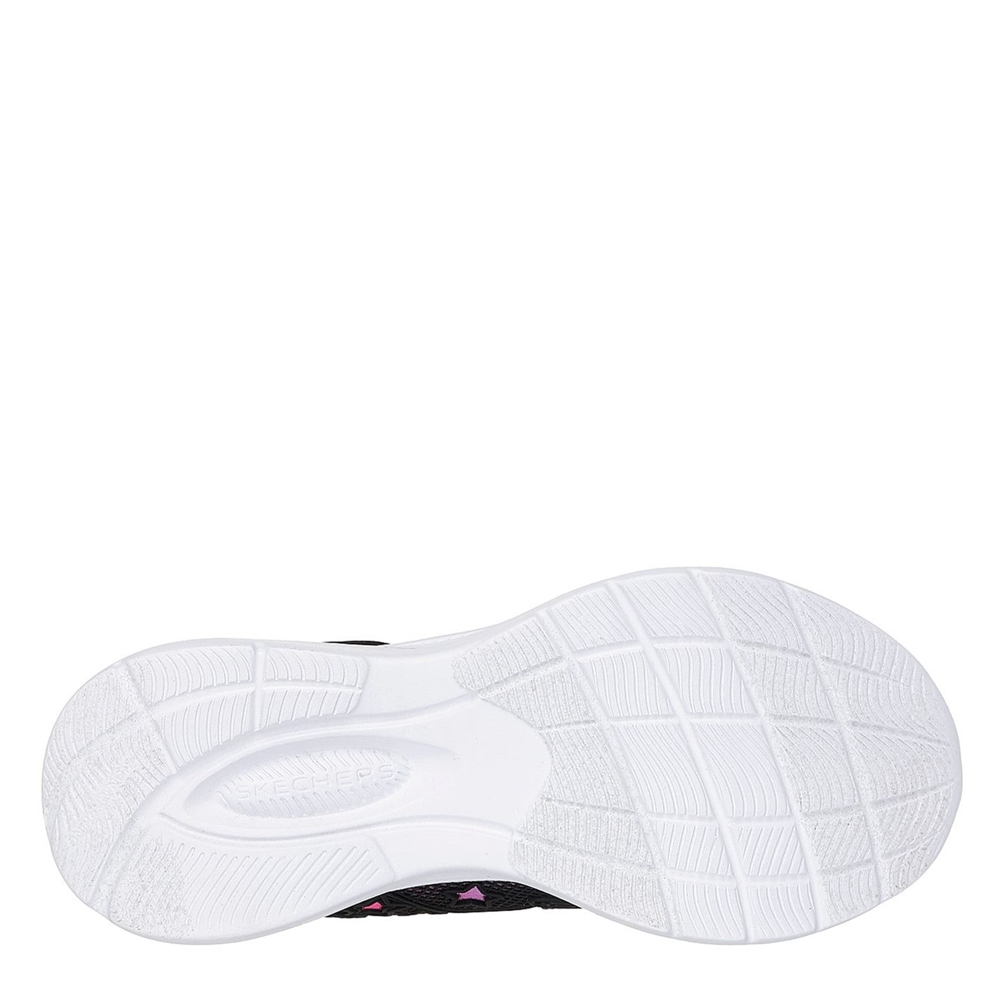 Tenisky Skechers Black 7605507 Flower Theme Kpu Water Repellent Sn Runners Girls - 4