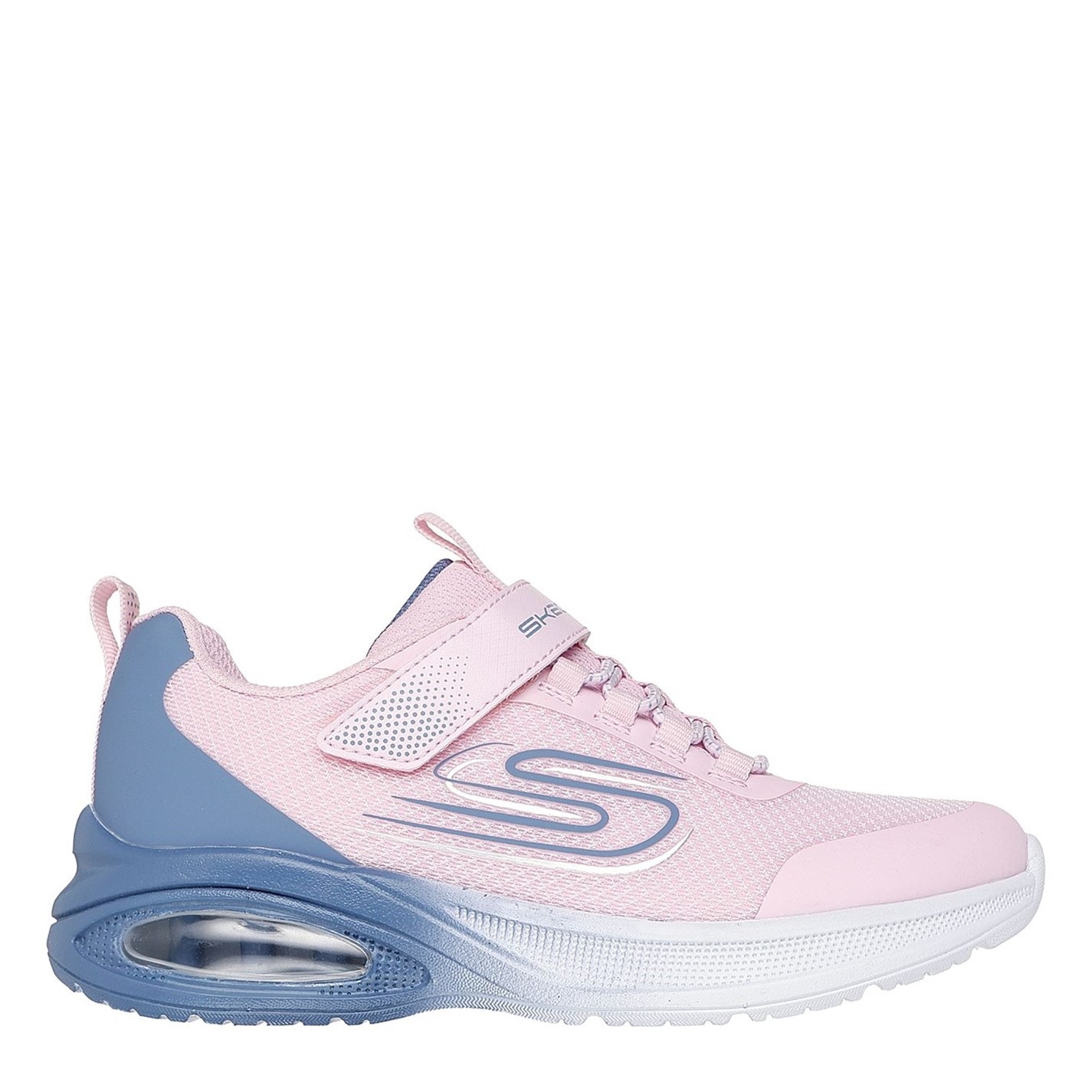 Tenisky Skechers Pink 6146134 Bungee And Strap Mesh Sneaker W Mid Runners Girls - 3