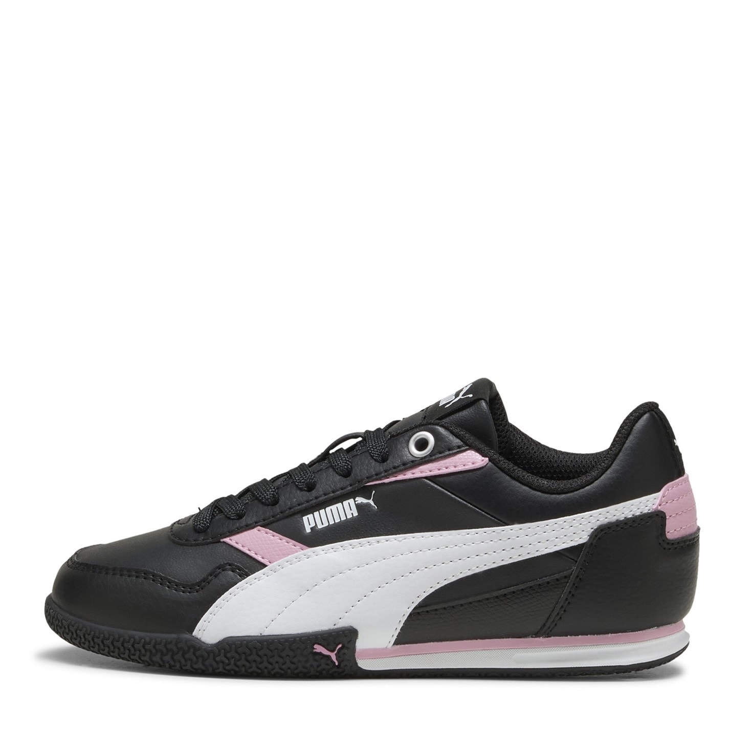 Tenisky Puma Blk-Wht-PosdPnk 4559260 Kids' Bella Donna Sl Low-Top Trainers - 2
