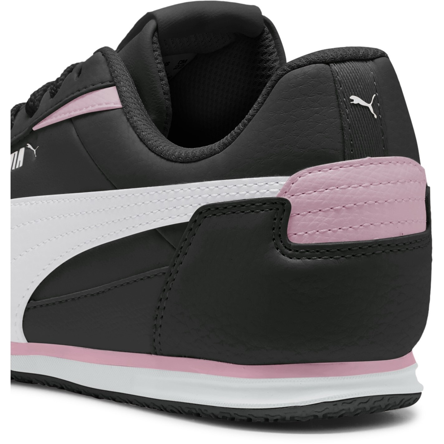 Tenisky Puma Blk-Wht-PosdPnk 4559260 Kids' Bella Donna Sl Low-Top Trainers - 5