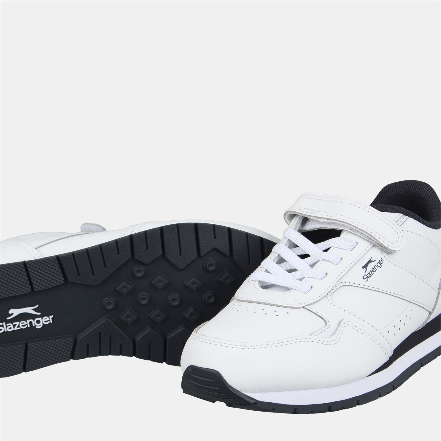 Tenisky Slazenger White 692013 Classic Trainers Childs - 3