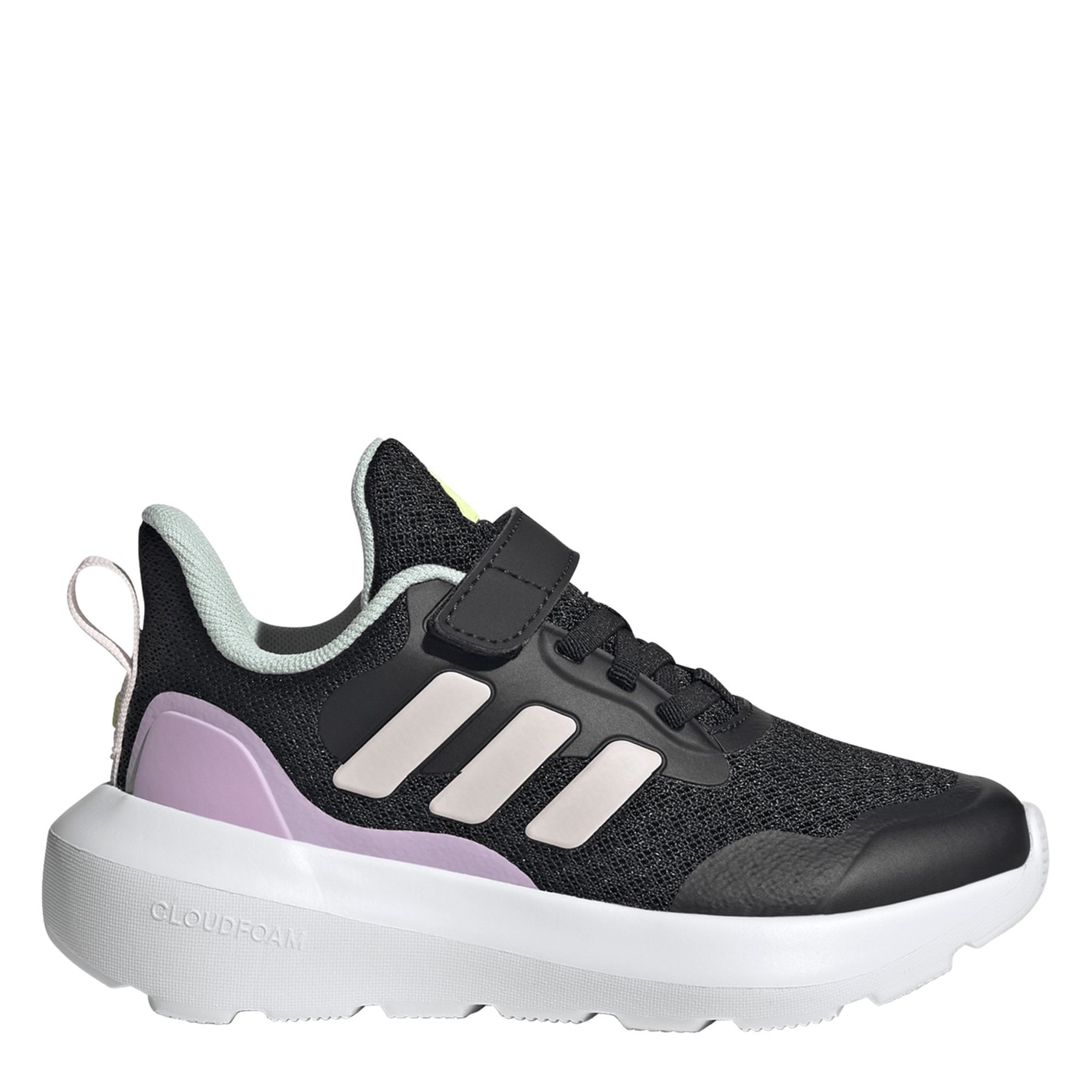 Tenisky adidas Blk 3133872 Kids' Fortarun Breathable Mesh Hook-and-Loop Runners - 1