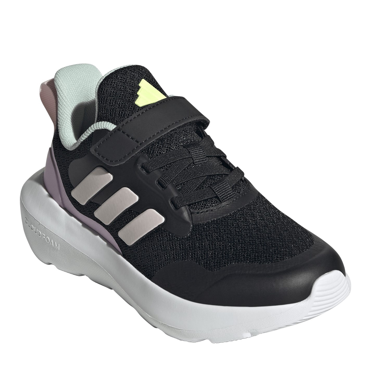 Tenisky adidas Blk 3133872 Kids' Fortarun Breathable Mesh Hook-and-Loop Runners - 3