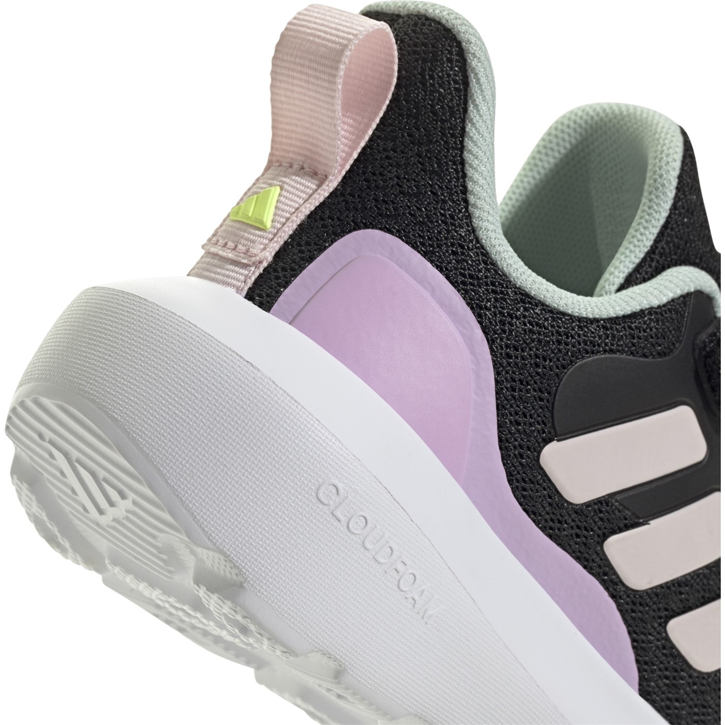 Tenisky adidas Blk 3133872 Kids' Fortarun Breathable Mesh Hook-and-Loop Runners - 8