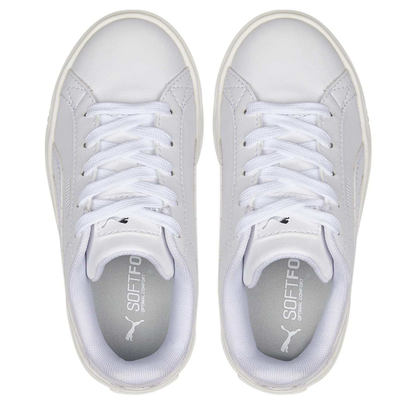 Tenisky Puma White 8773828 Karmen Low Trainers Girls - 6