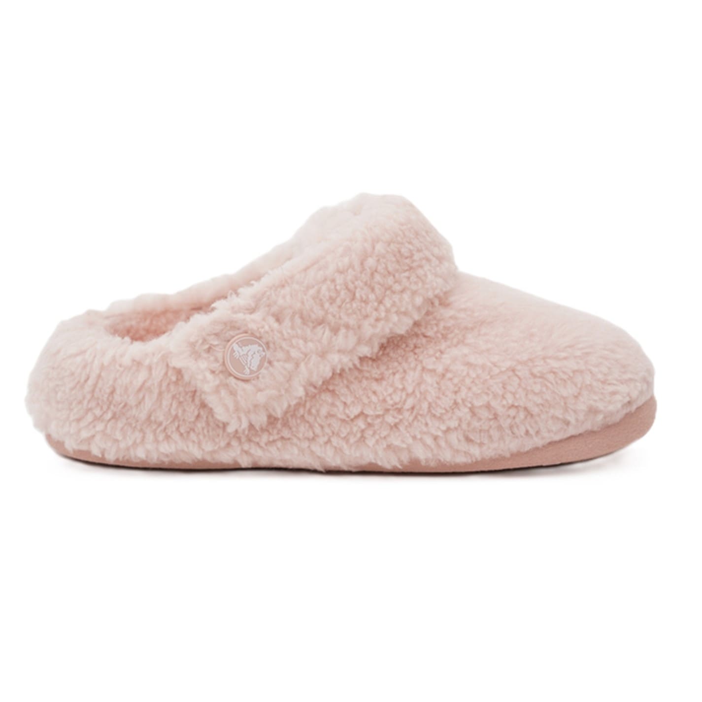 Topánky Crocs Pink Clay 276500 Unisex Kids' Classic Cozy Slipper Clogs - 1