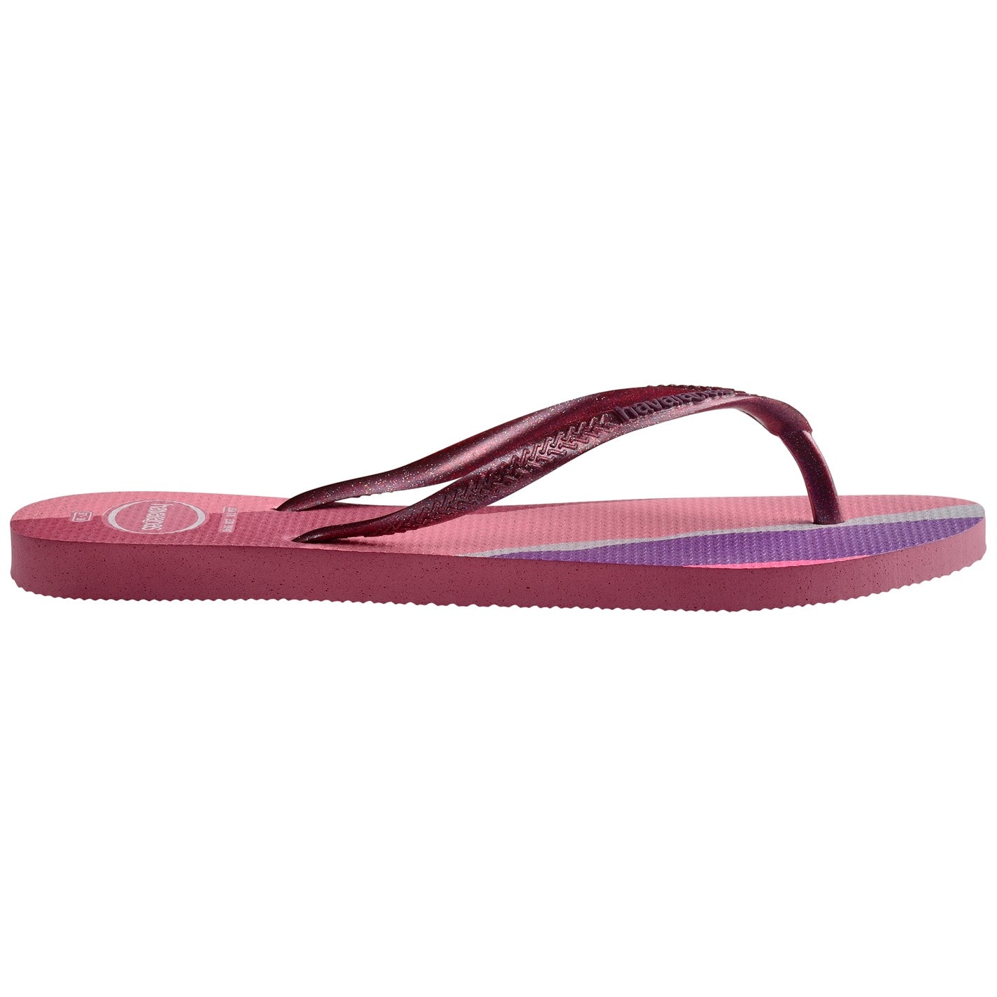 Havaianas Velvet Rose 9365226 Kids' Slim Palette Glow Velvet Rose Flip Flops - 1