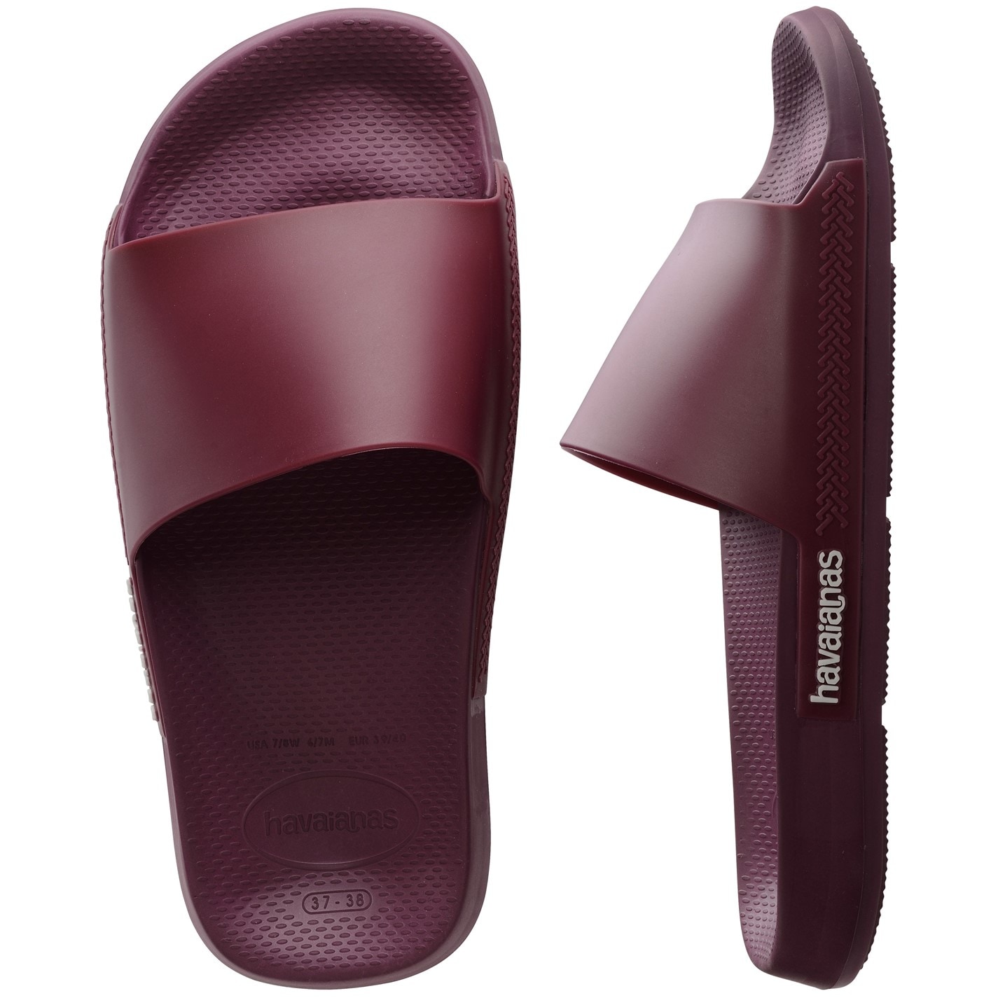Havaianas Purple Soil 7352810 Kids' Slide Classic Amazonia Flip Flops - 3