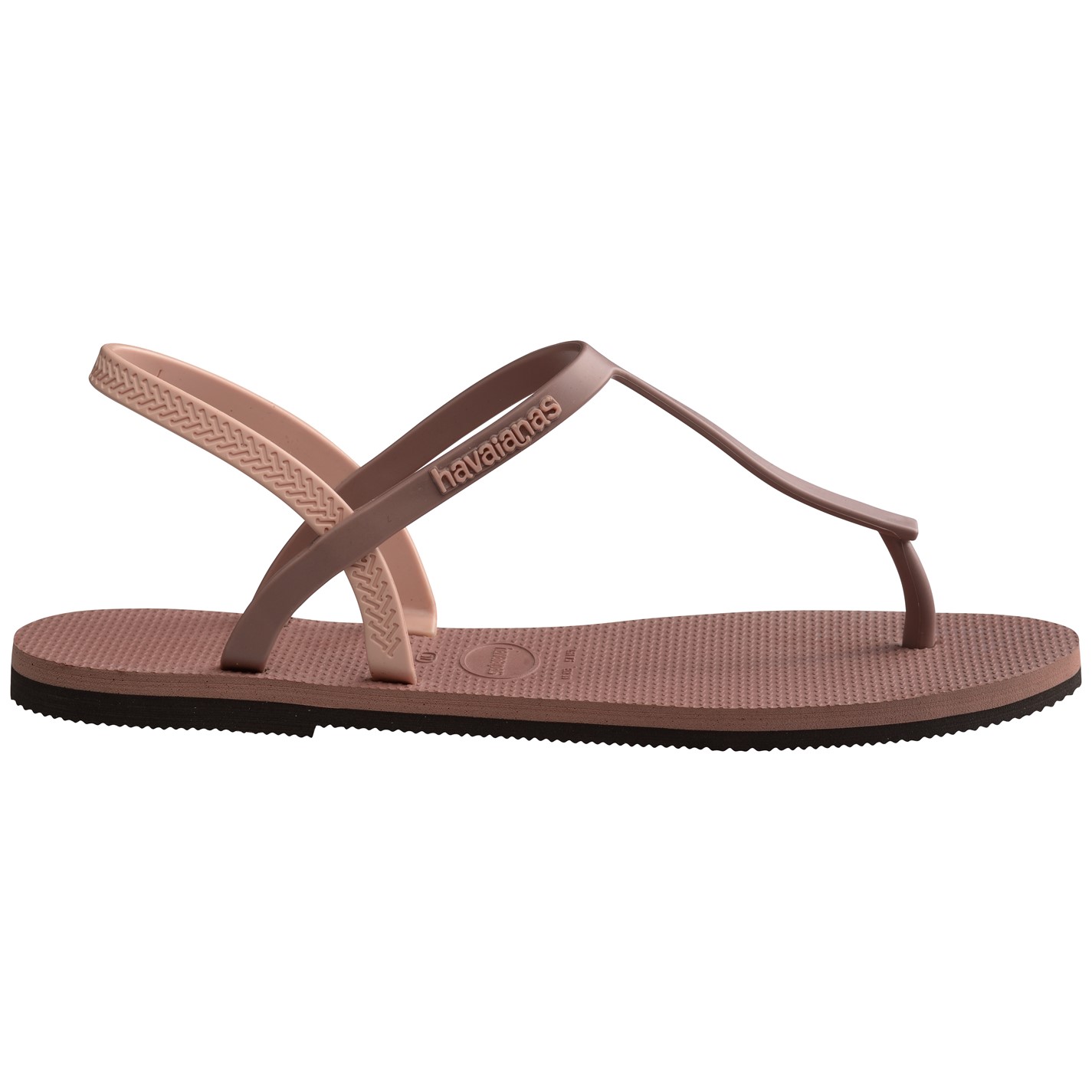 Havaianas Pink 3208972 Kids' Hav You Paraty Rj Black Flip Flops - 1