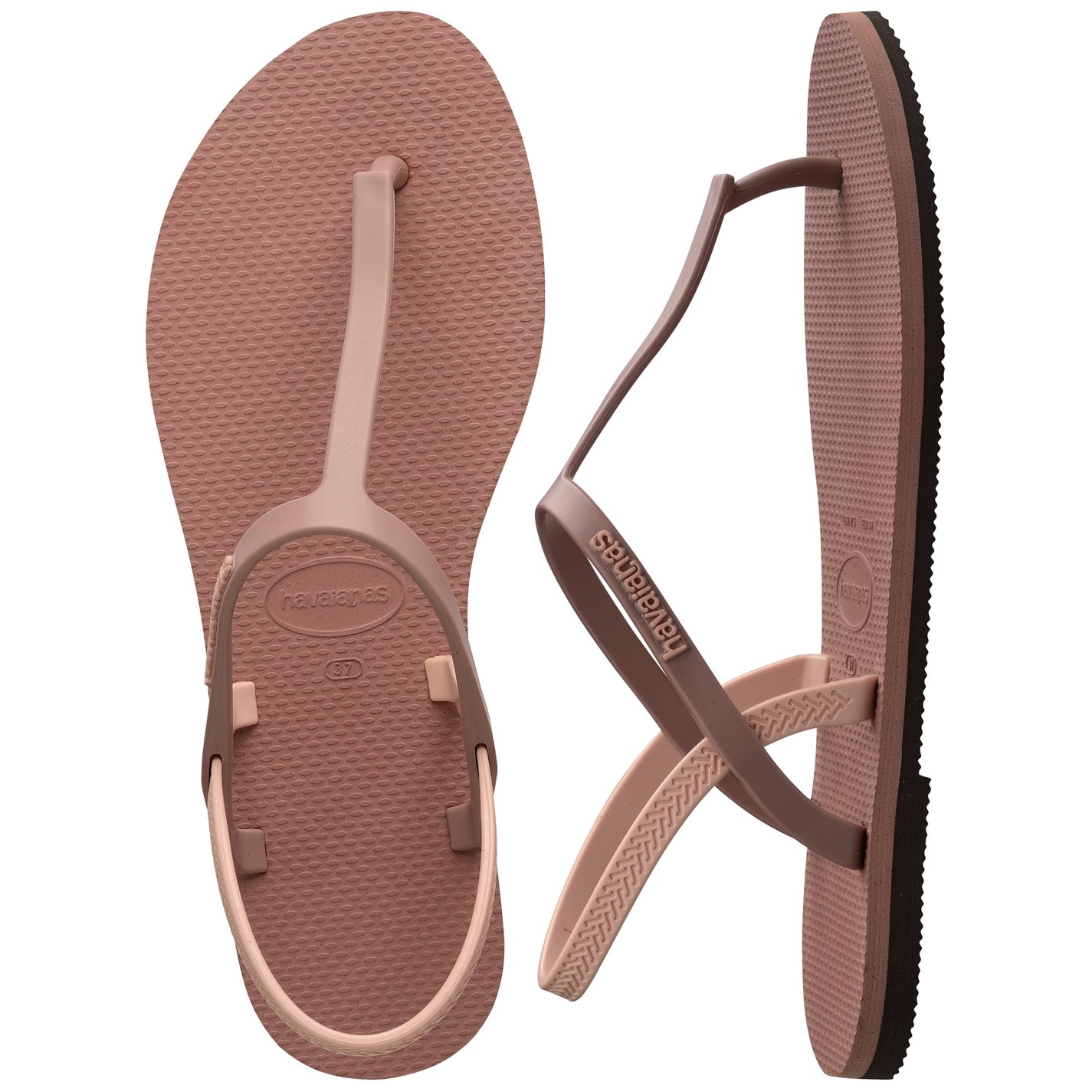 Havaianas Pink 3208972 Kids' Hav You Paraty Rj Black Flip Flops - 3