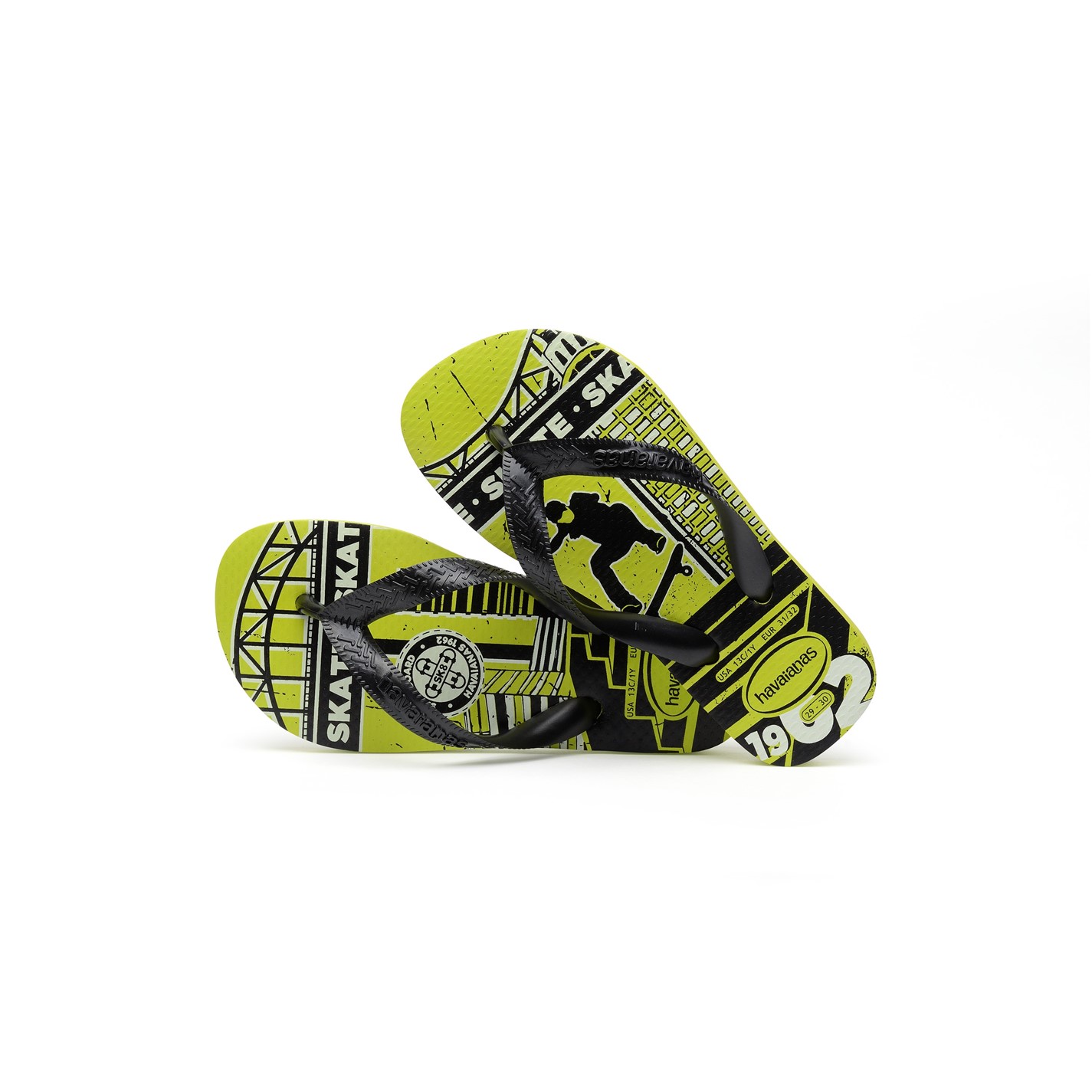 Havaianas Galactic Green 9748609 Unisex Kids Flip Flops - 3