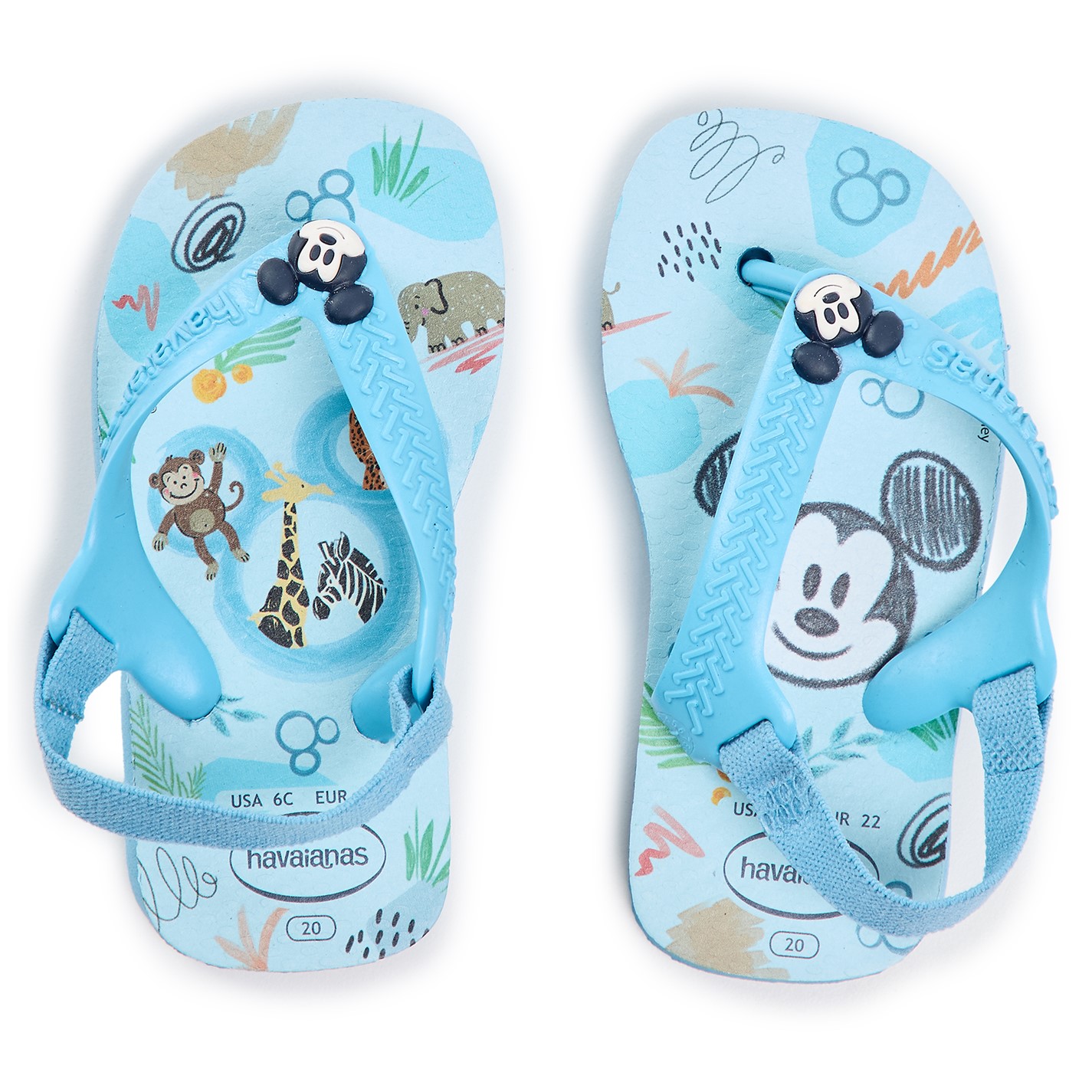 Havaianas Multi 5701326 Unisex Kids' Disney Classics Flip Flops - 4