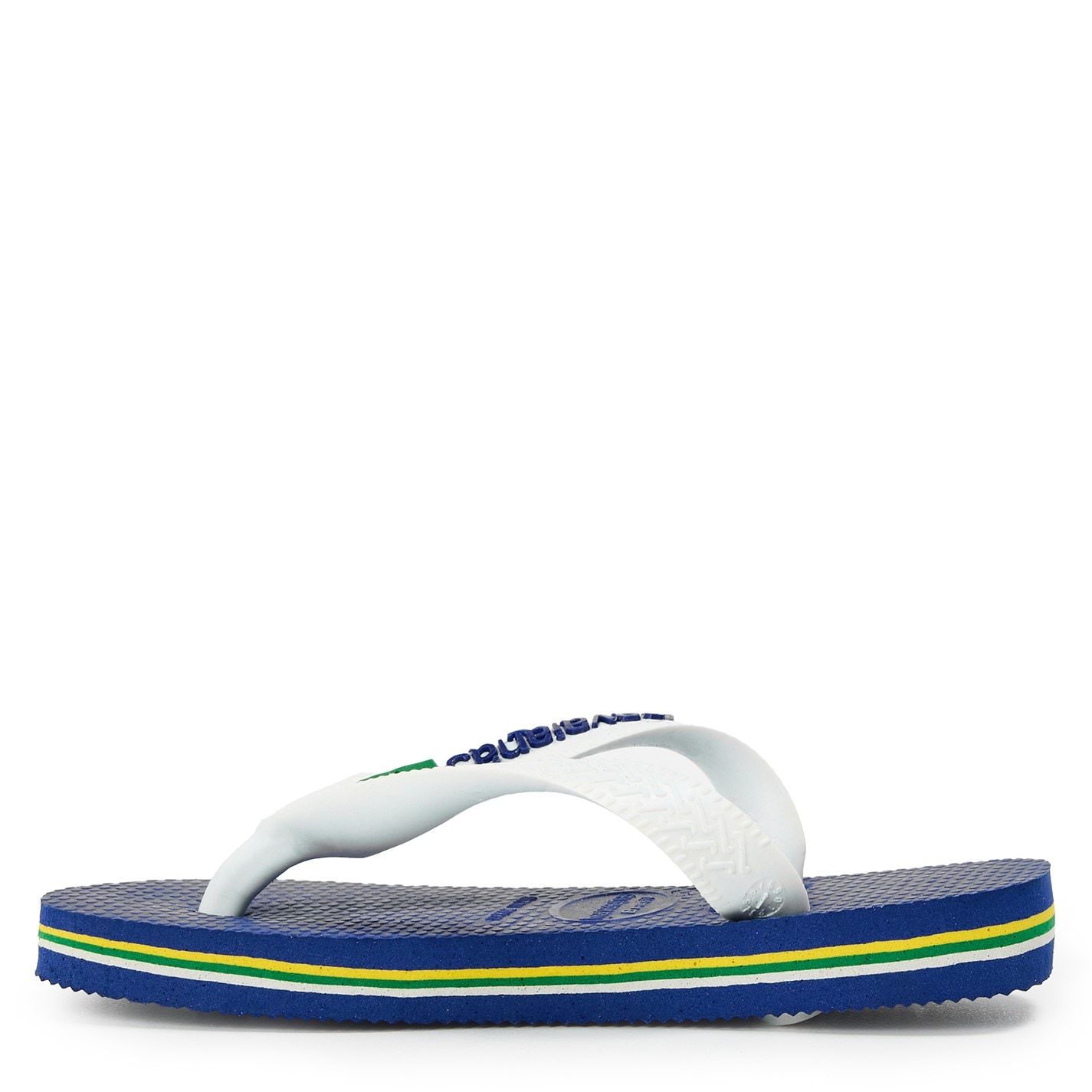Havaianas Blue 3618768 Hav. Brasil Logo Marine Blue 25/26 Flip Flops Unisex Kids - 2