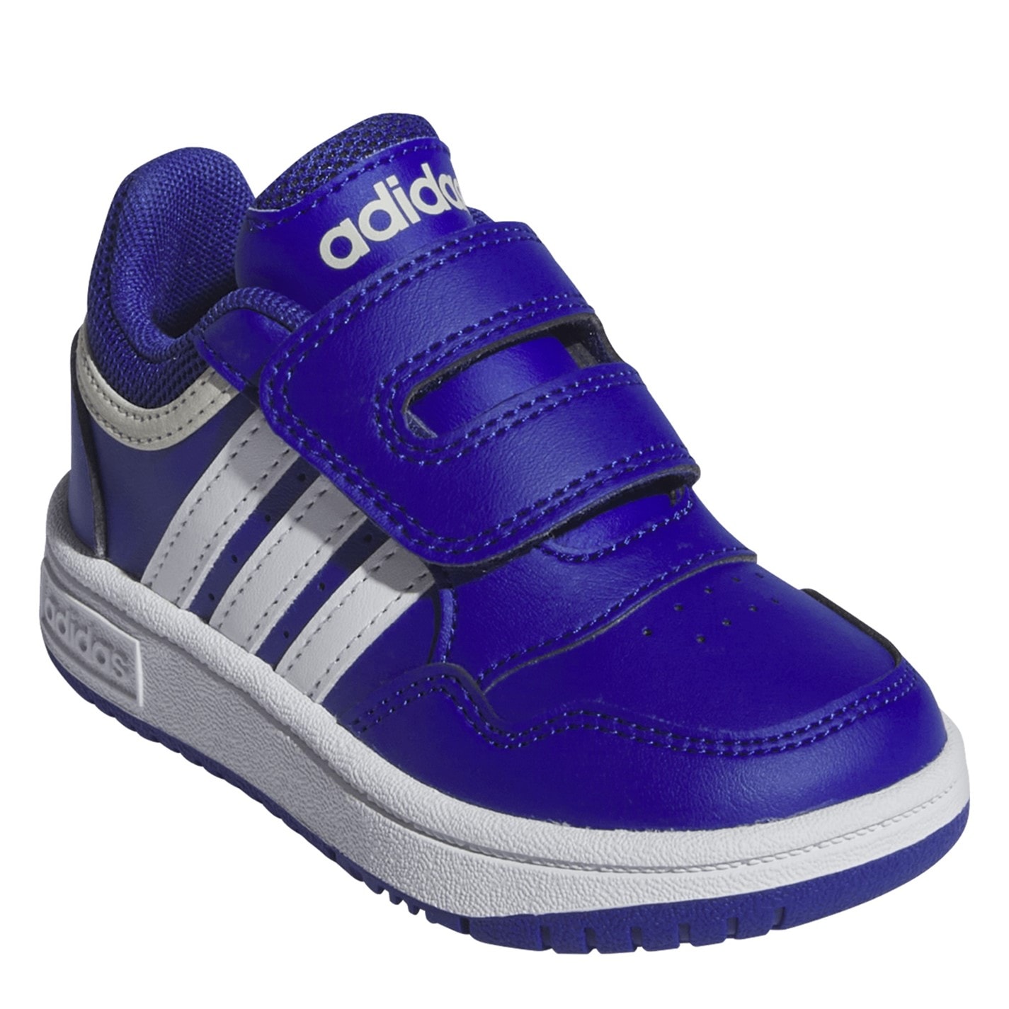 Tenisky adidas Blu 426762 Unisex Kids' Hoops 3.0 Basketball Trainers - 3