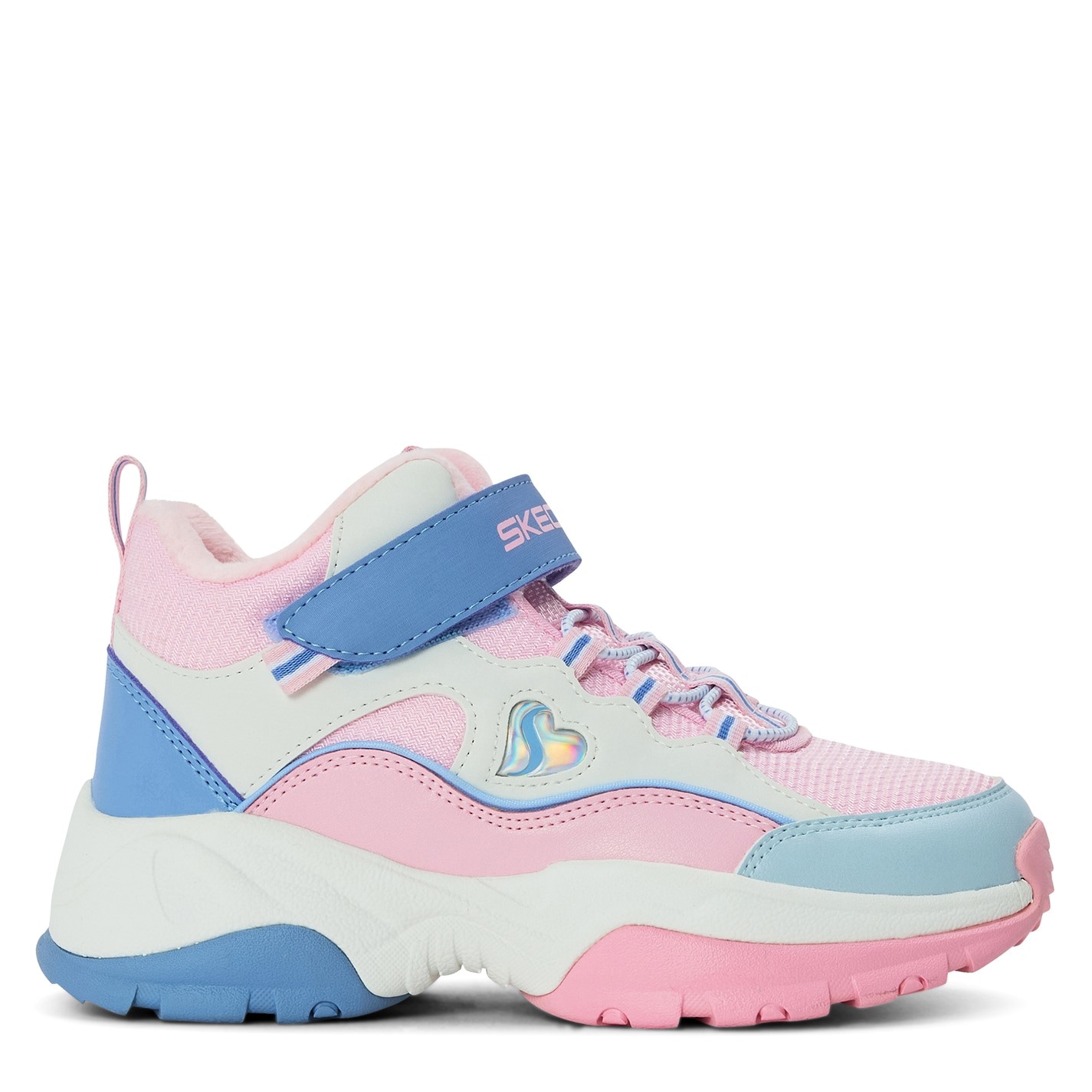 Tenisky Skechers Pink 5289454 Unisex Kids' High-Top Trainers - 1